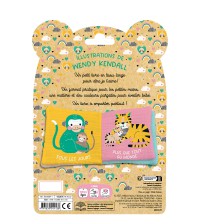 Mon Premier Livre Tissu En Lange - Je T'aime