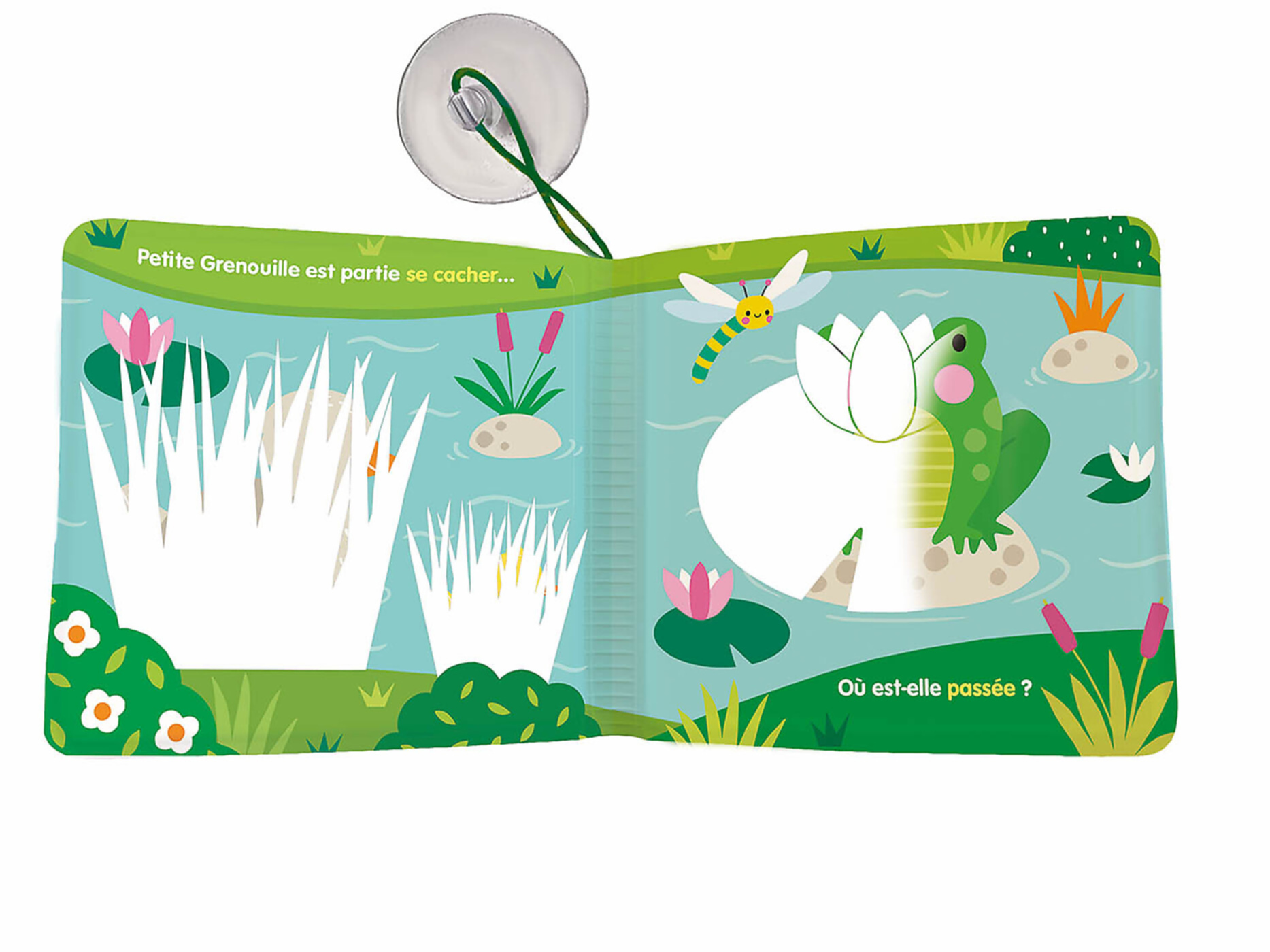 Cache-Cache Au Bord De L'eau - Mon Livre De Bain Magique