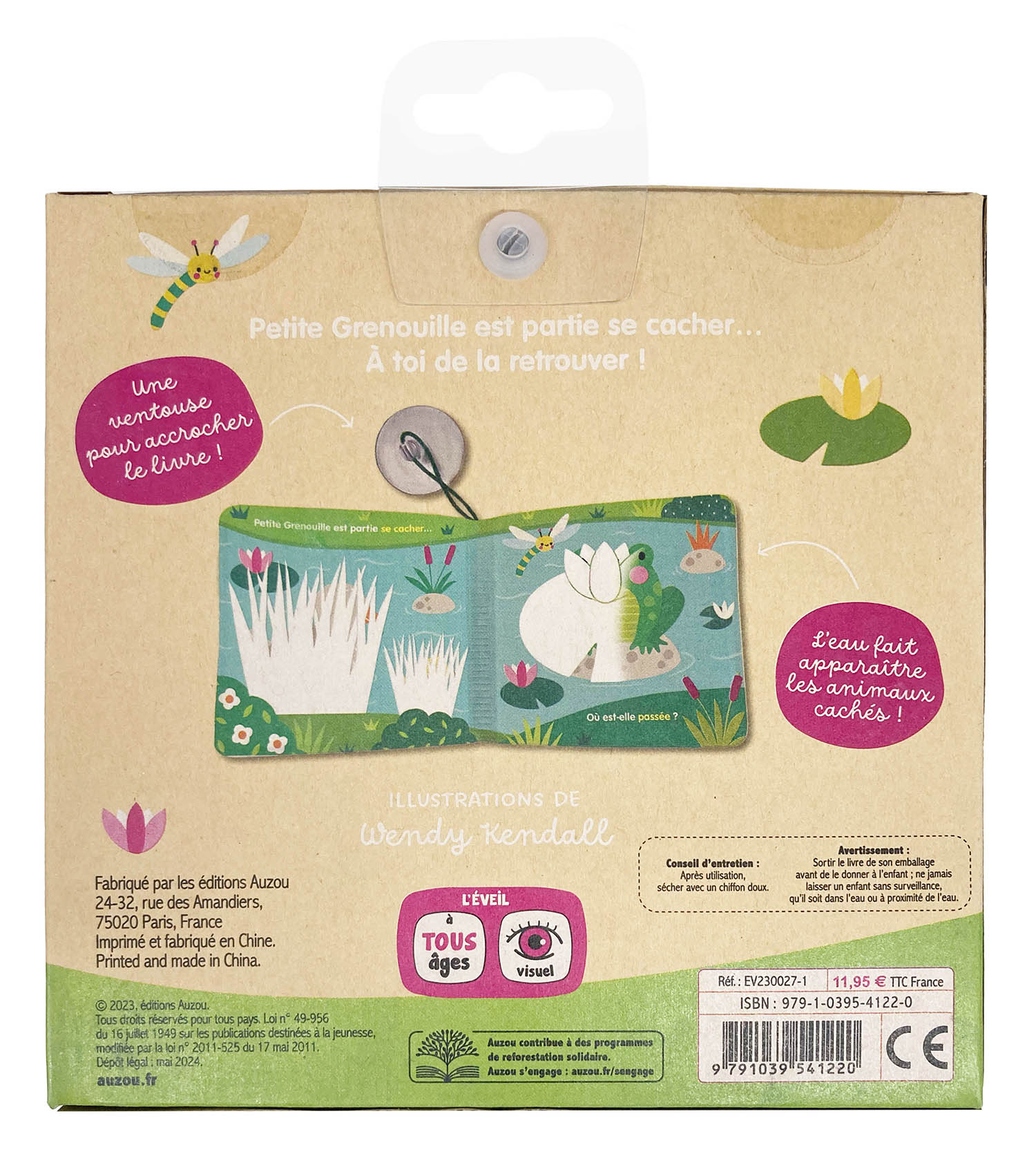 Cache-Cache Au Bord De L'eau - Mon Livre De Bain Magique