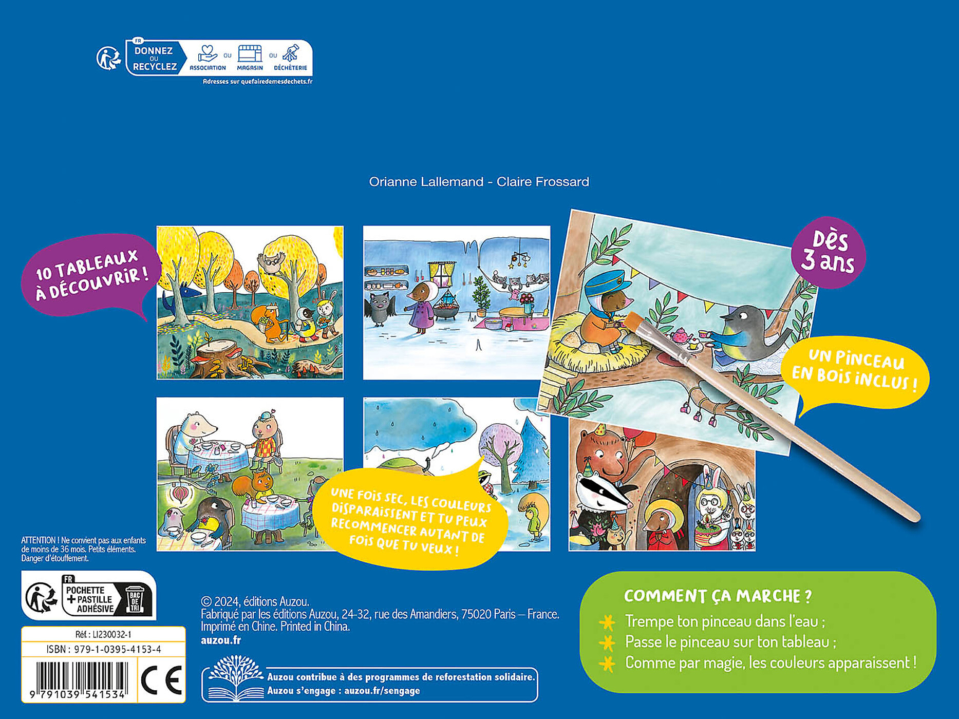 Ma Pochette D'artiste - Petite Taupe - Ma Peinture Magique