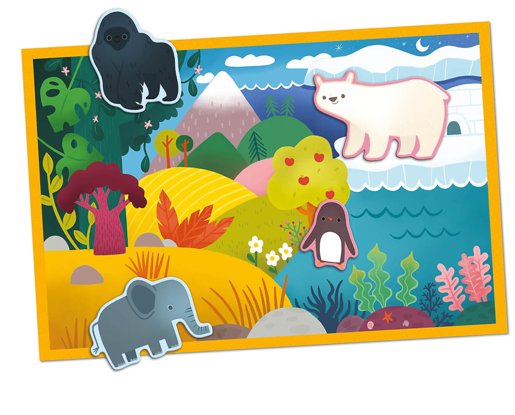 Ma Pochette D'aimants - Animaux Du Pal