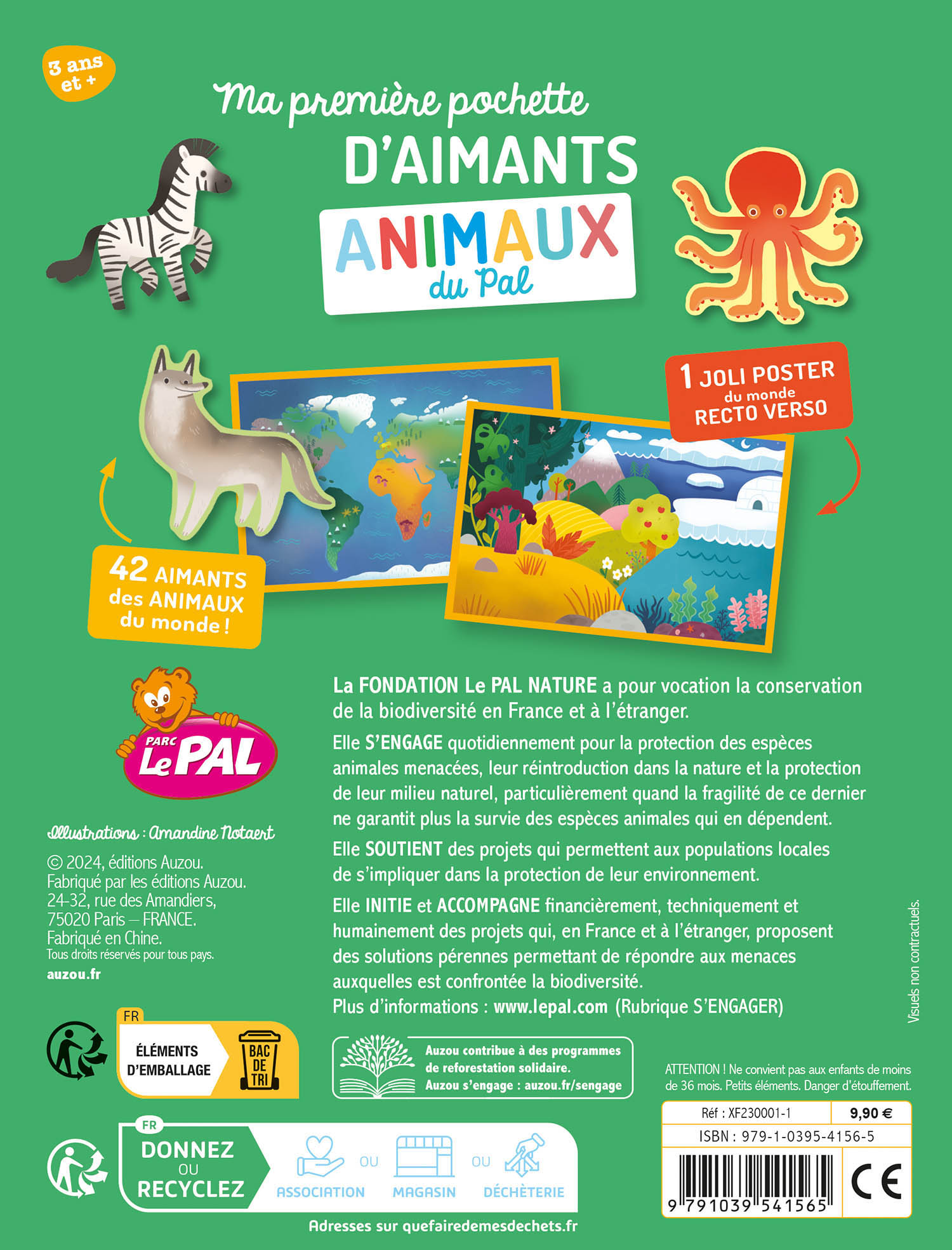 Ma Pochette D'aimants - Animaux Du Pal