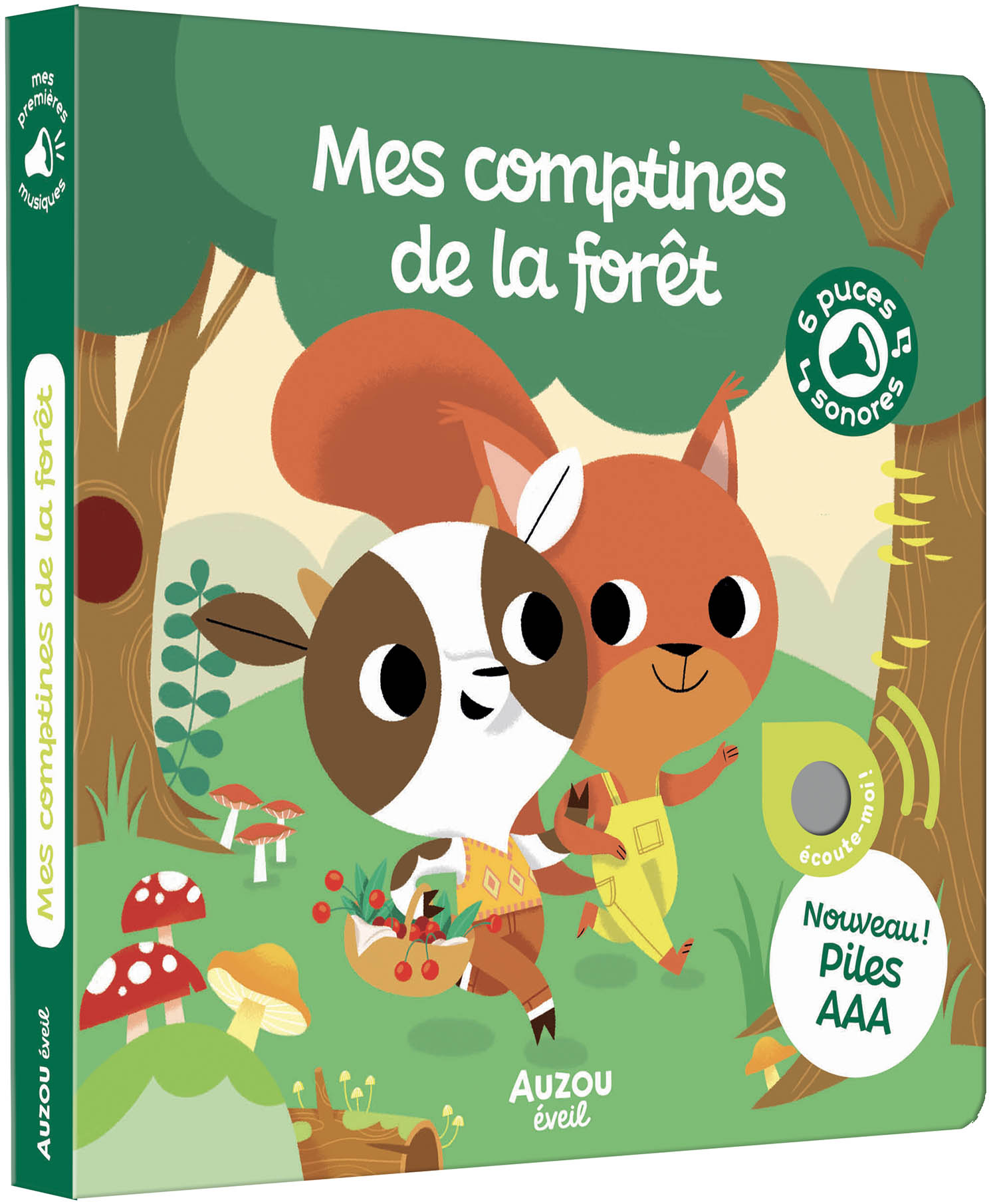 Mes Premiers Sonores - Mes Comptines De La Forêt Mes Premiers Sonores - Mes Comptines De La Forêt