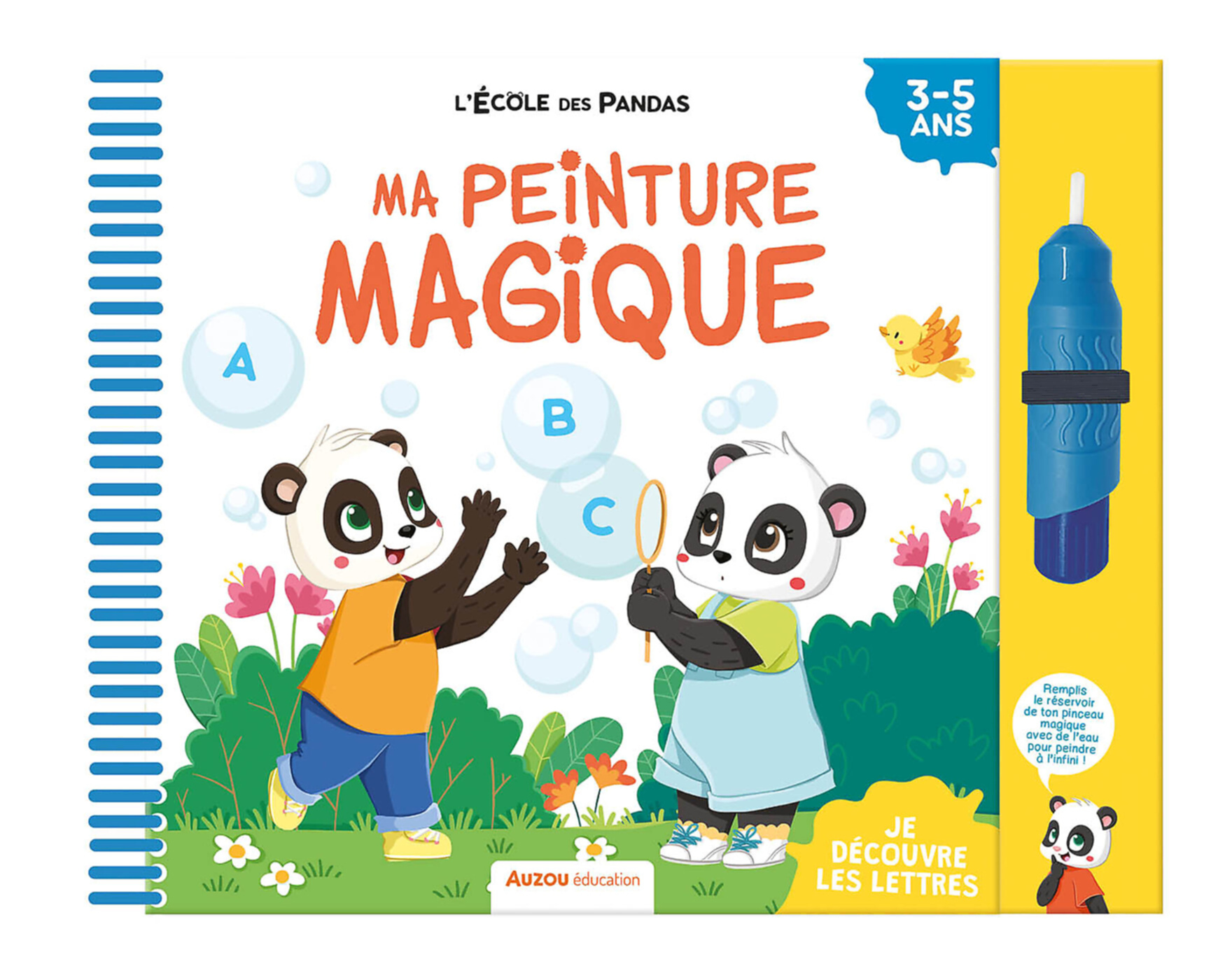 L'école Des Pandas - Ma Peinture Magique - Les Lettres