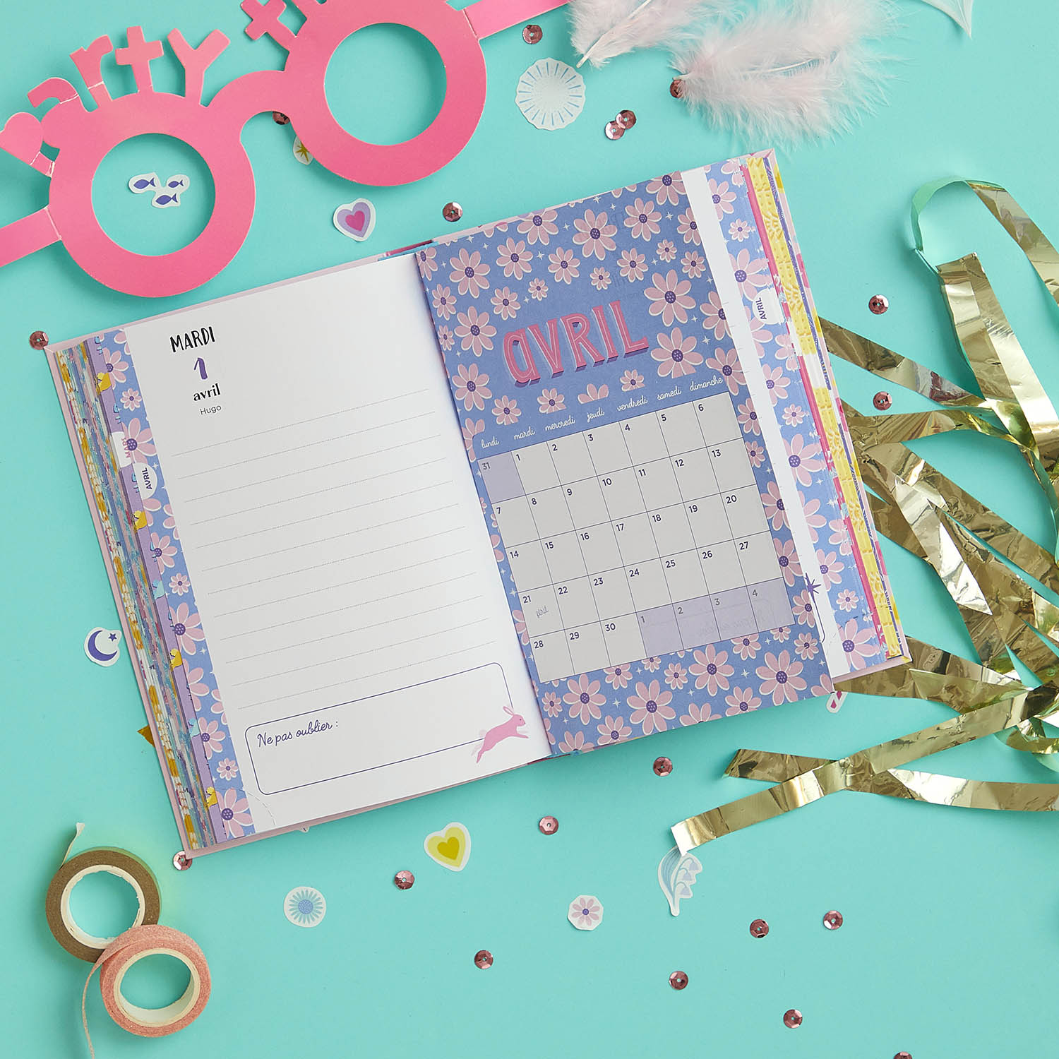 Agenda 2024-2025 - Mon Année Pétillante