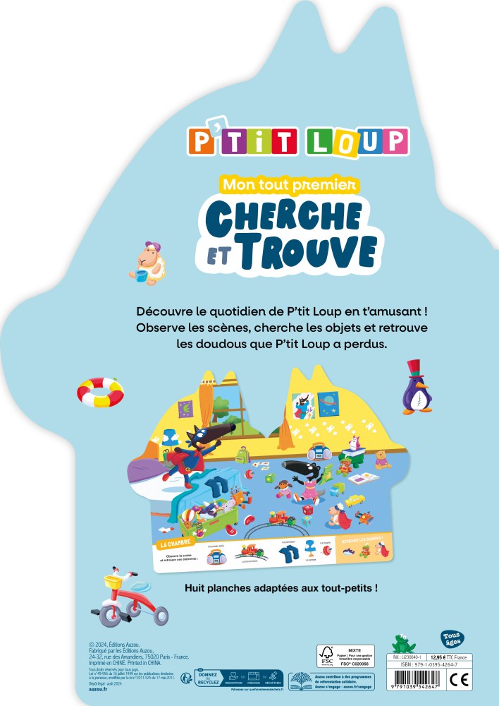 P'tit Loup - Mon Tout Premier Cherche Et Trouve