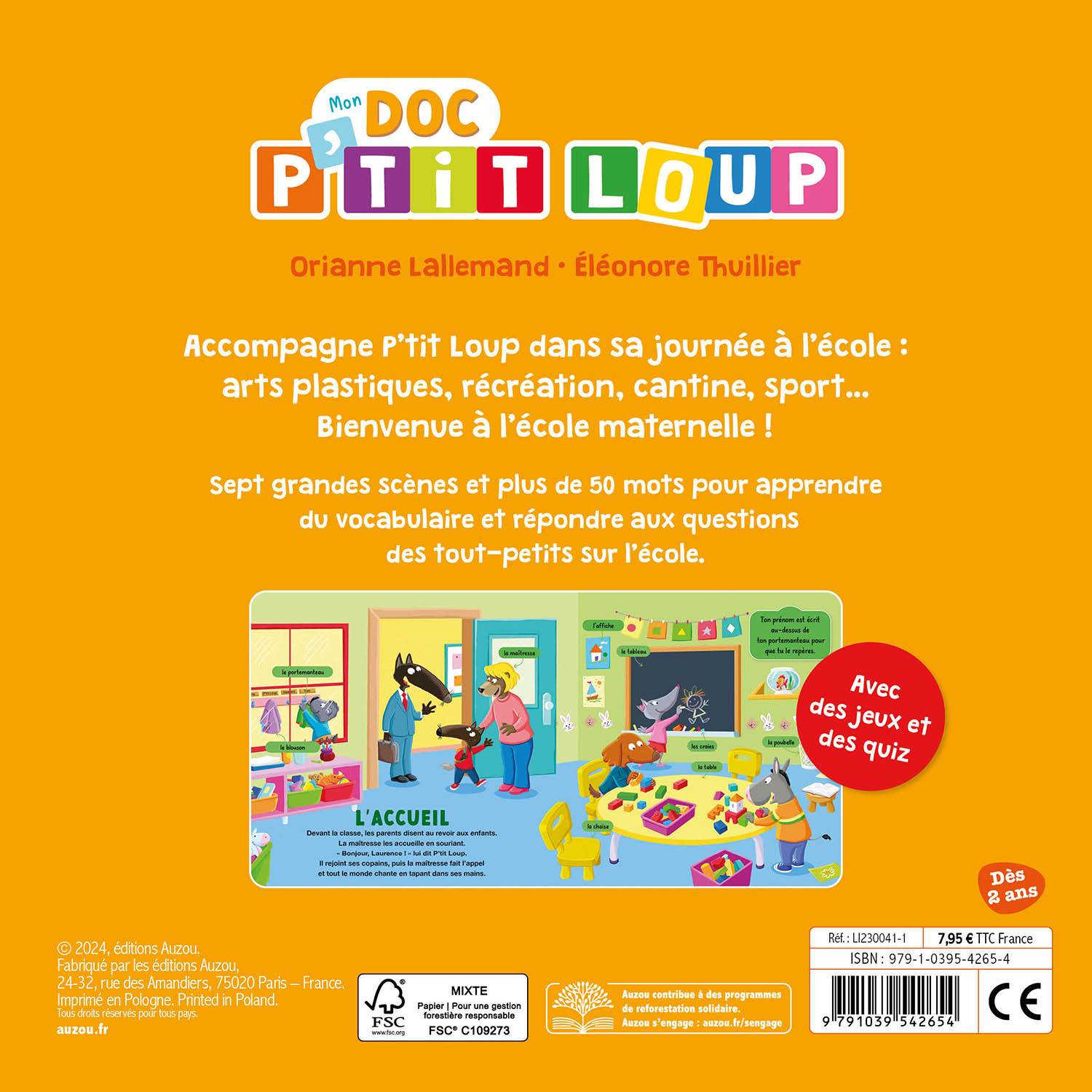 Mon Doc P'tit Loup - L'école