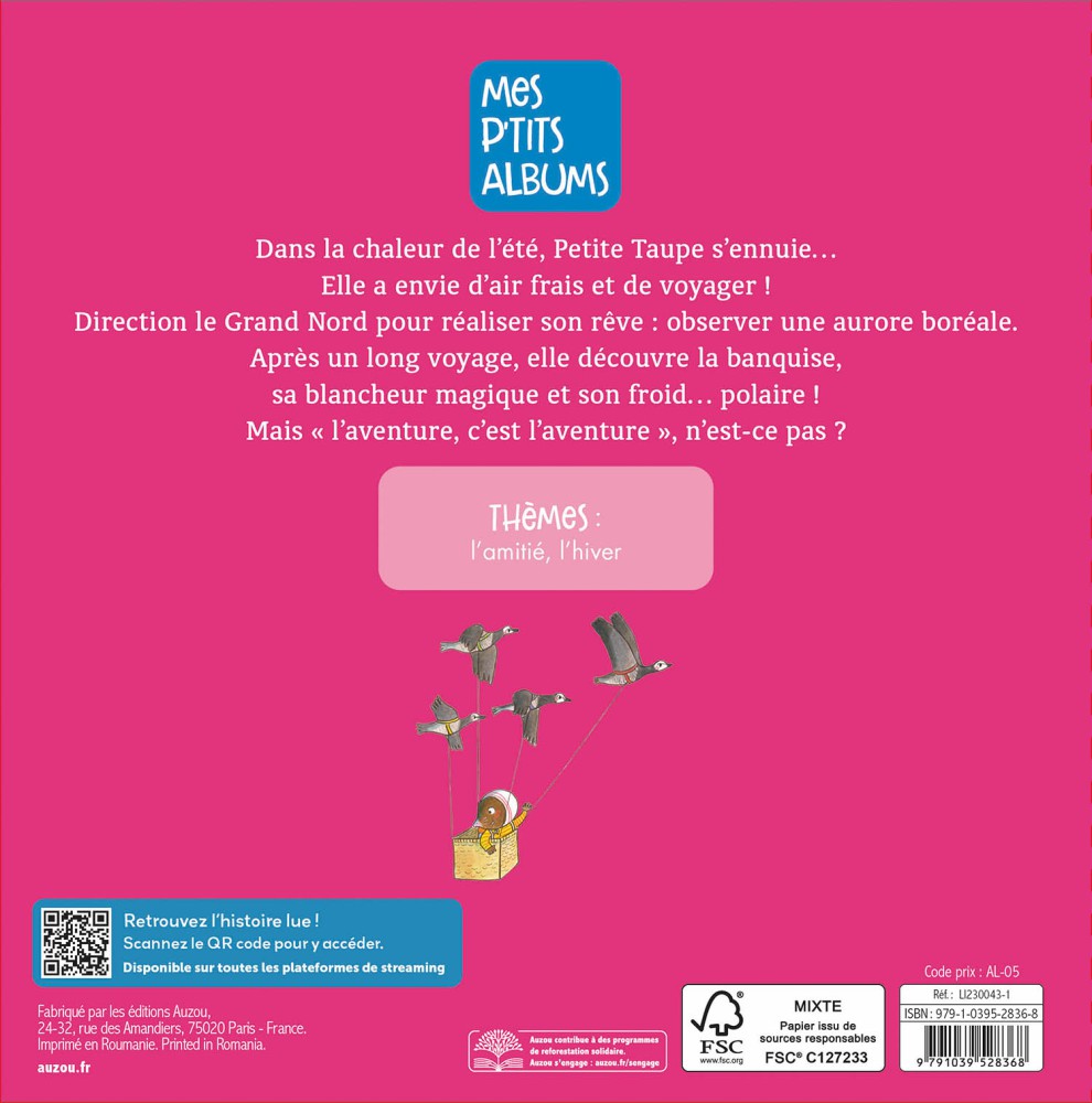 Petite Taupe Et L'aventure Du Grand Nord
