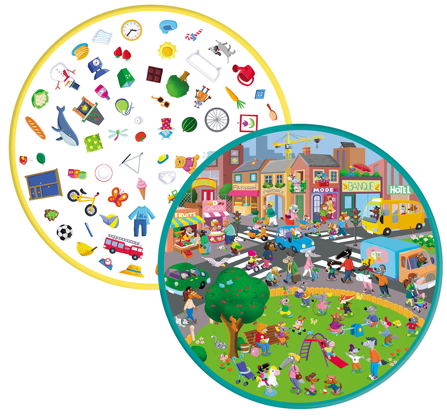 Grand Jeu - P'tit Loup - Mon Jeu De Cherche Et Trouve