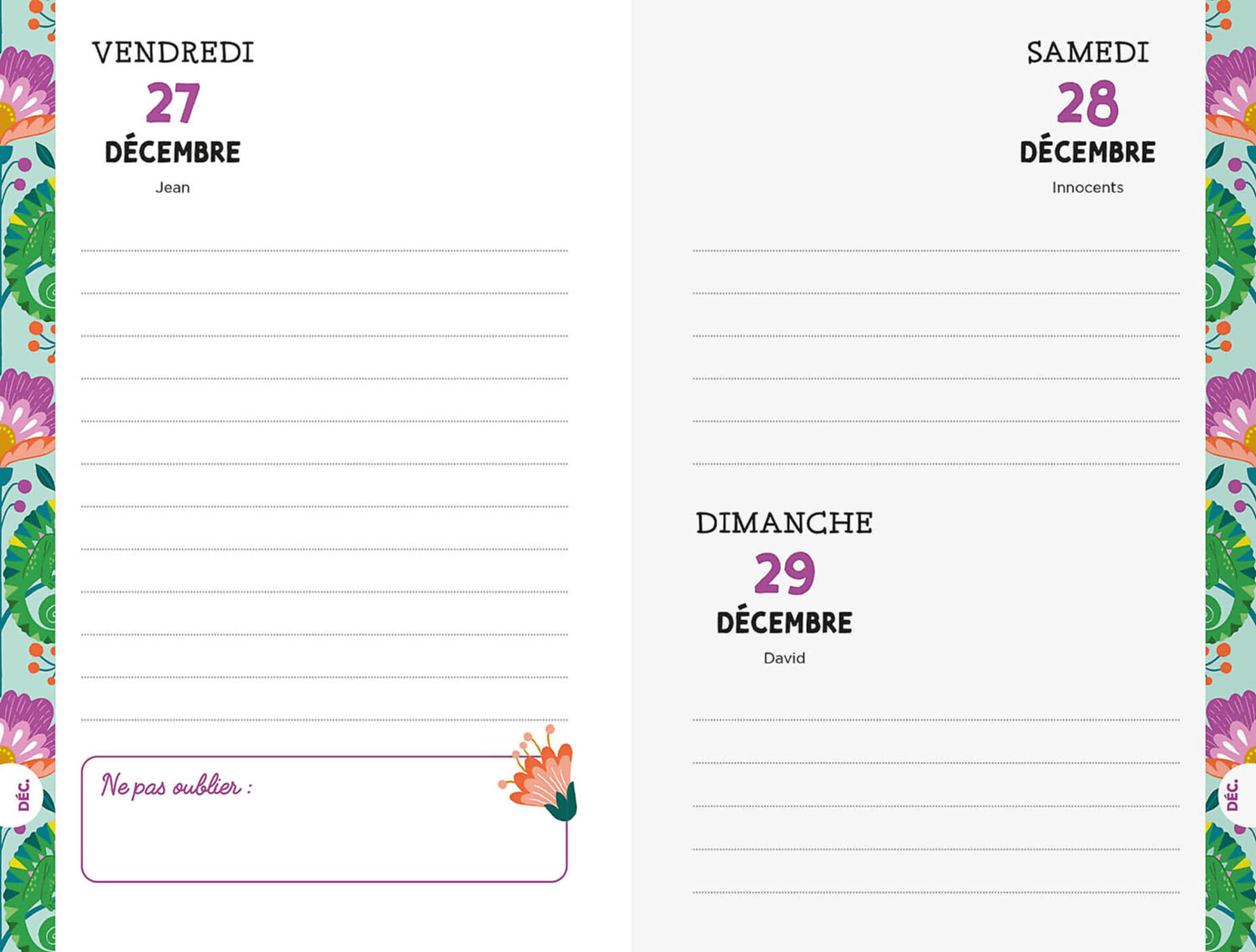 Agenda 2024-2025 - Fluo