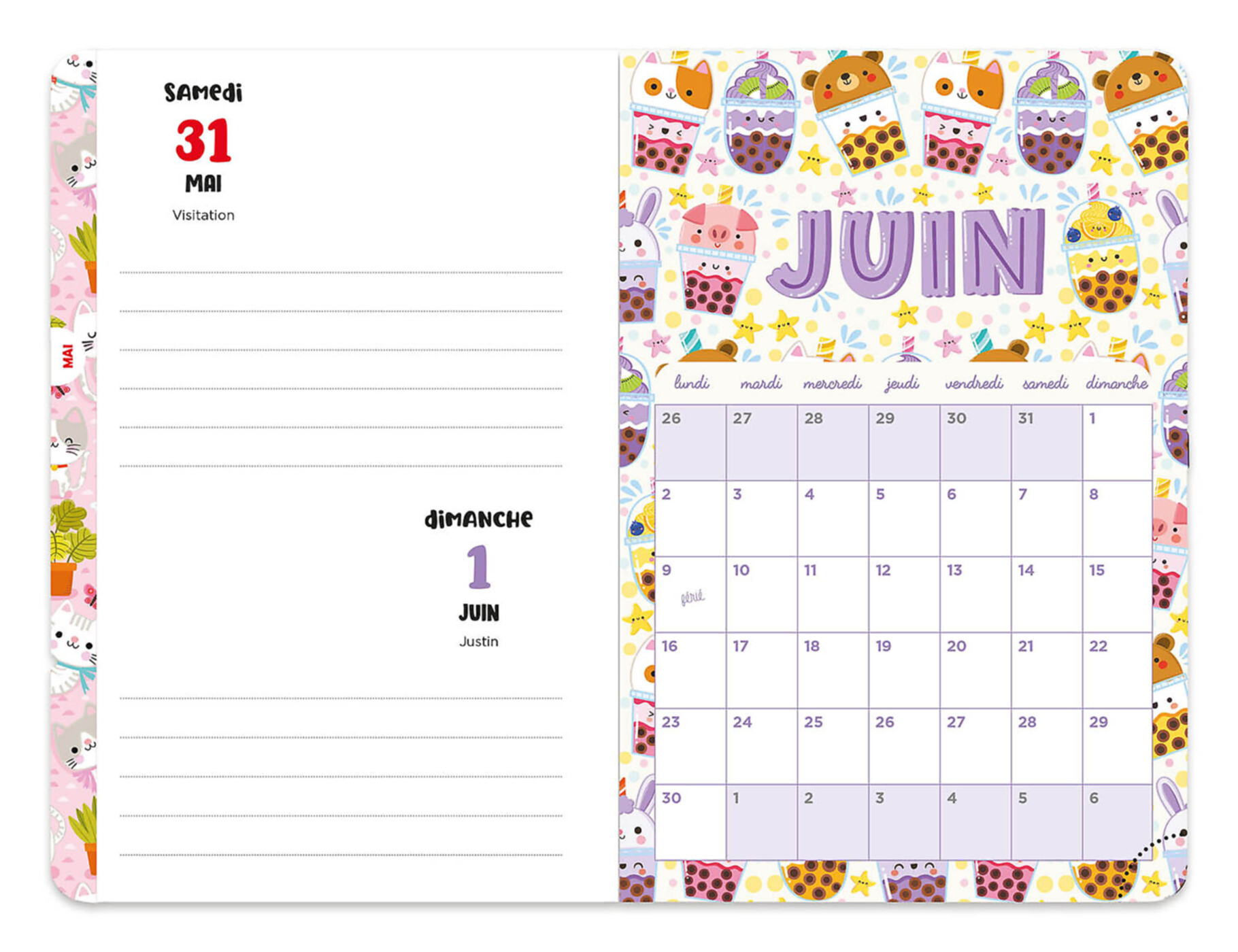 Agenda 2024-2025 - Kawaii