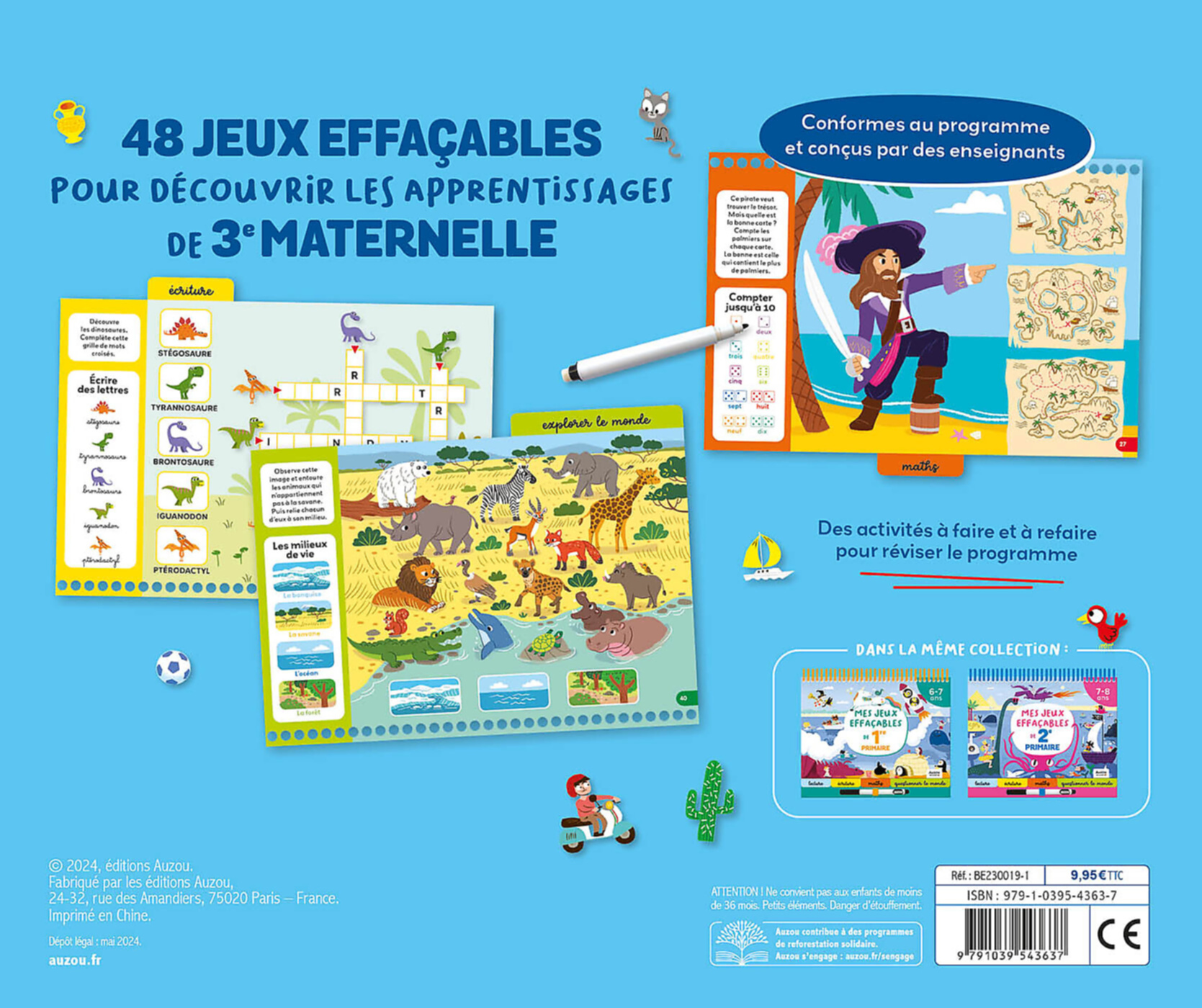 Mes Jeux Effaçables De 3E Maternelle
