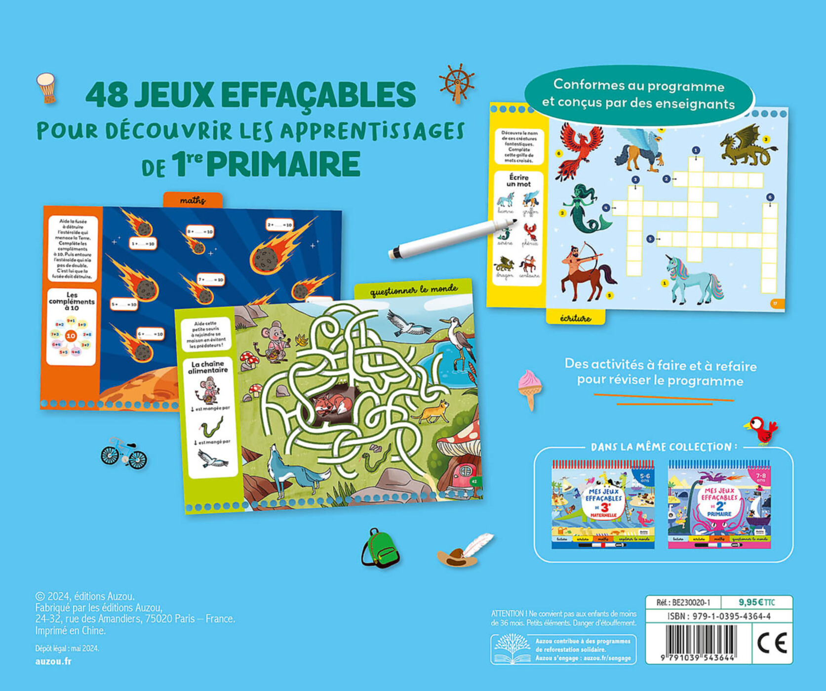 Mes Jeux Effaçables De 1Re Primaire
