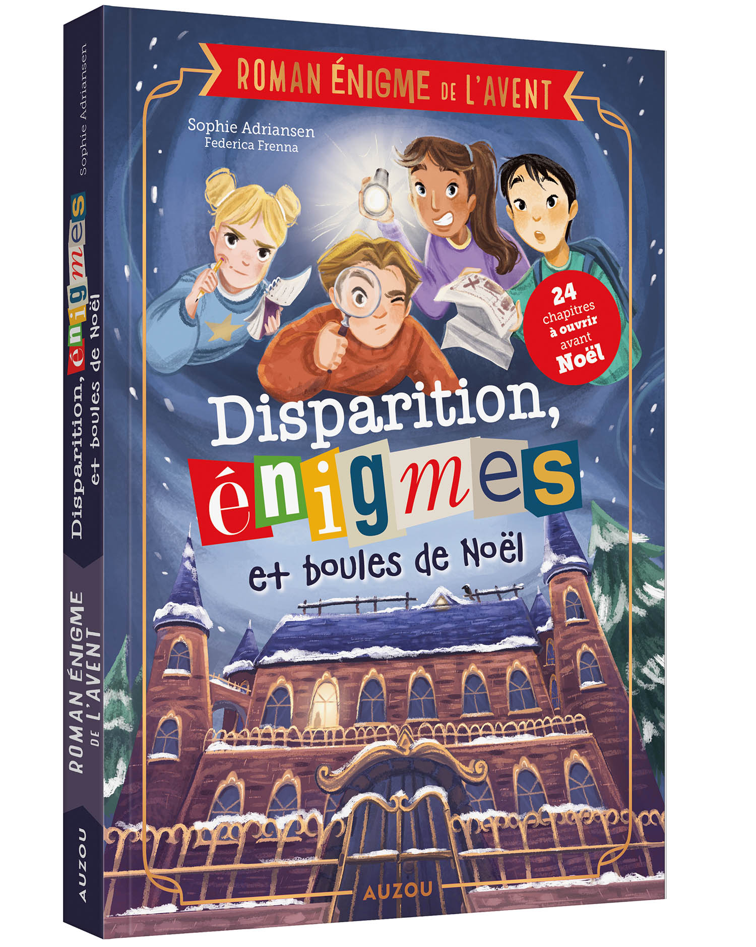 Roman Énigme De L’avent - Disparition, Énigmes Et Boules De Noël