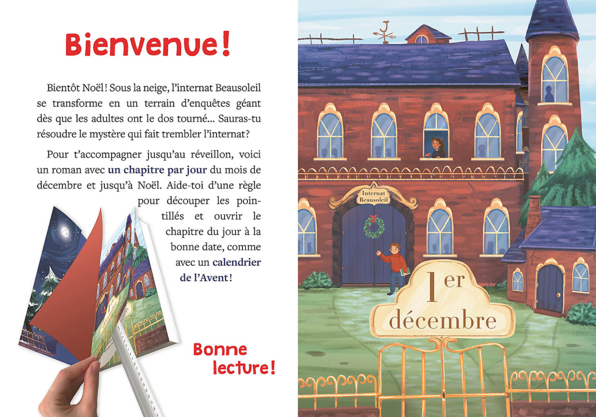 Roman Énigme De L’avent - Disparition, Énigmes Et Boules De Noël