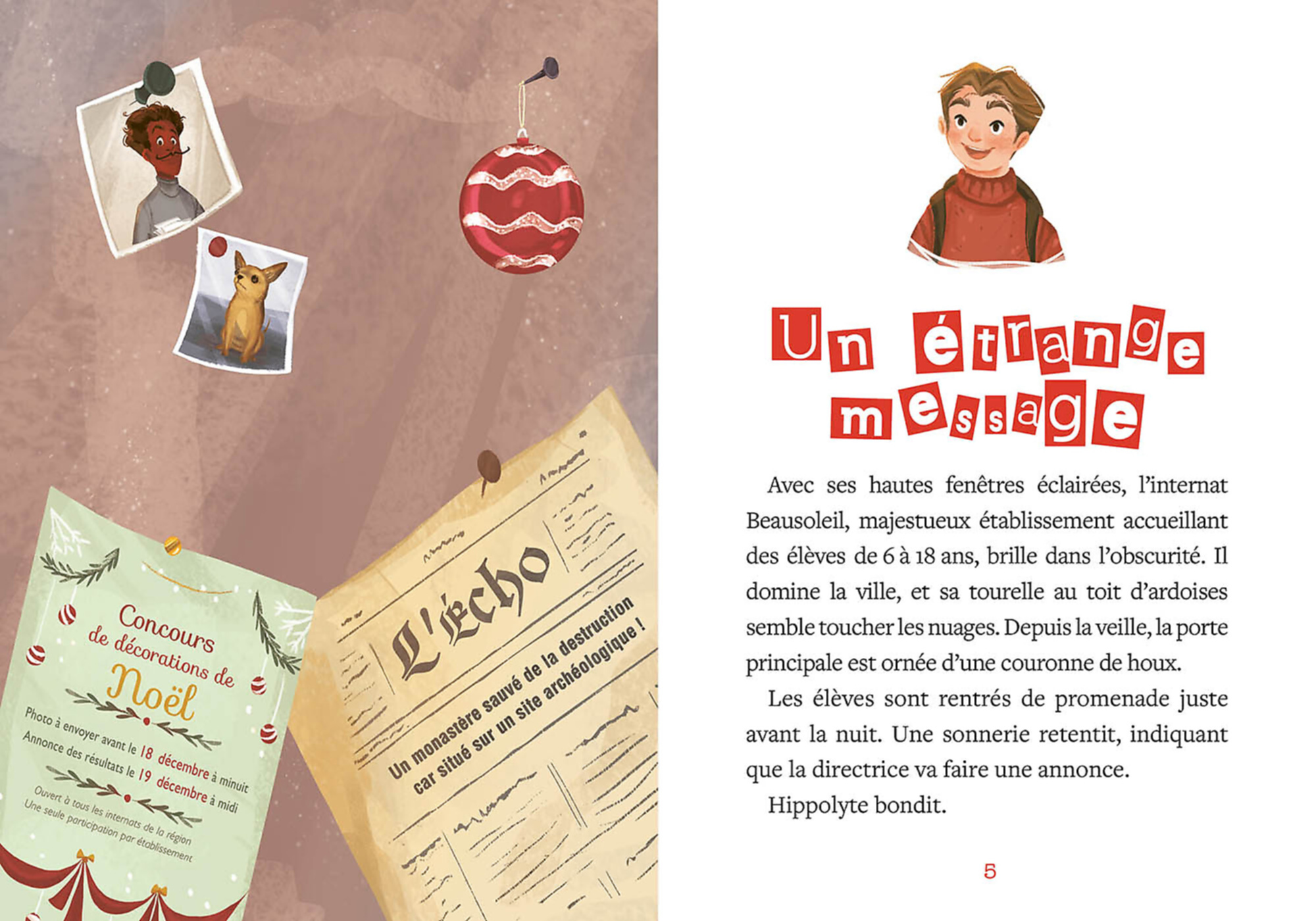 Roman Énigme De L’avent - Disparition, Énigmes Et Boules De Noël