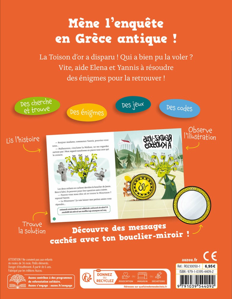 Mon Roman Enigme - Les P’tits Zeus - On A Volé La Toison D'or ! Mon Roman Enigme - Les P’tits Zeus - On A Volé La Toison D'or !