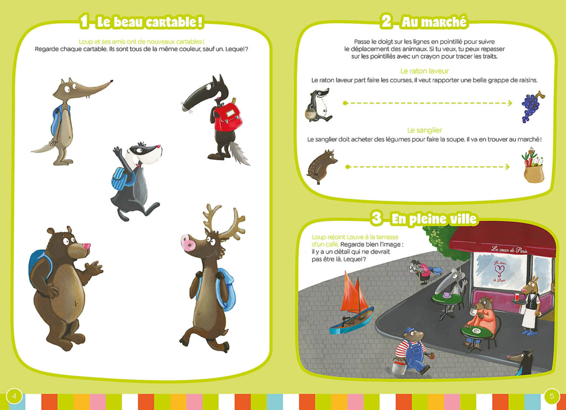 125 Jeux Avec Loup - Avant L'école Et Vers La Ps - 2026