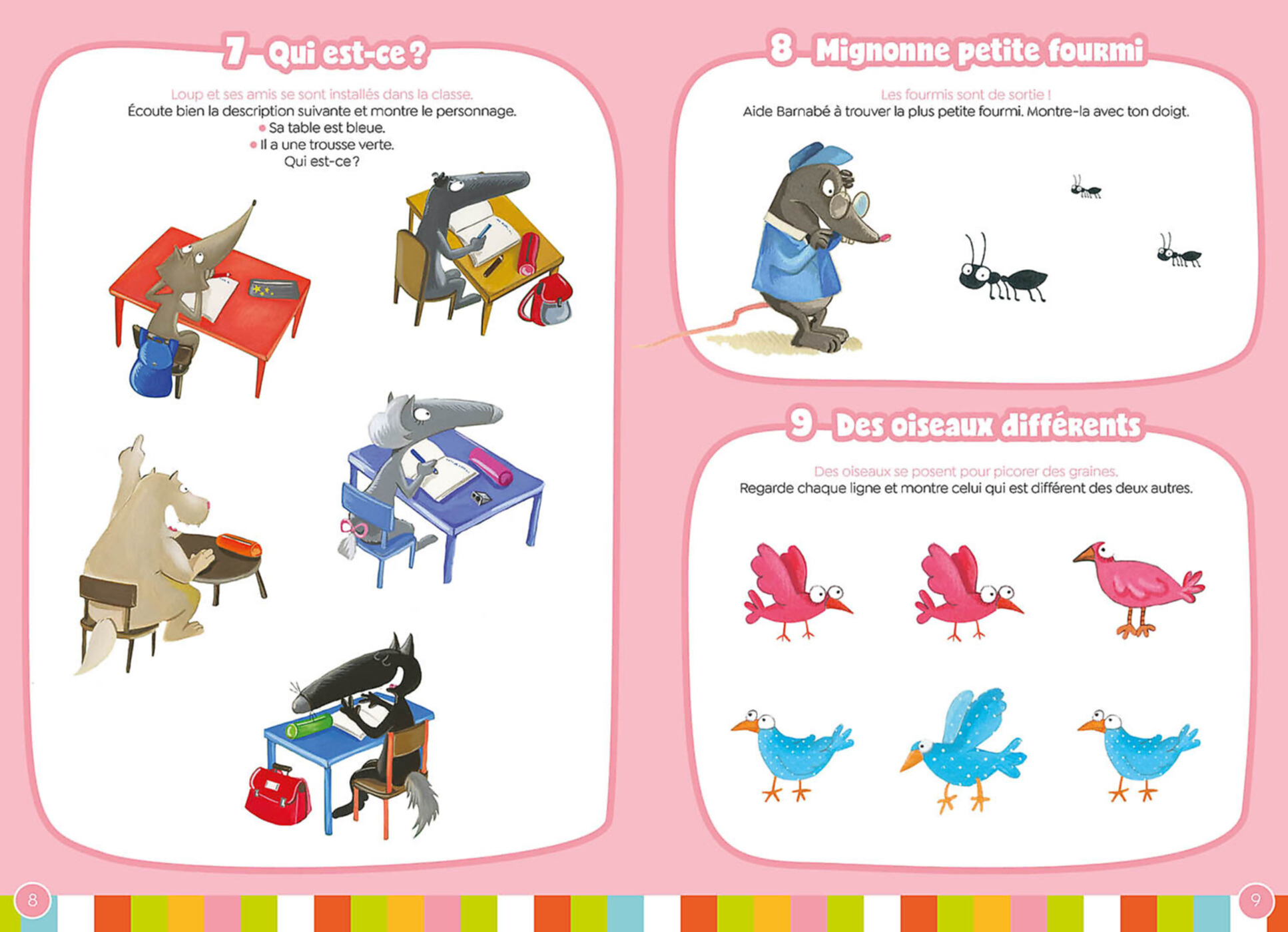 125 Jeux Avec Loup - Avant L'école Et Vers La Ps - 2026