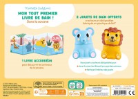 Mon Premier Livre De Bain - Dans La Savane - Un Coffret Avec 2 Jouets Déclipsables ! Mon Premier Livre De Bain - Dans La Savane - Un Coffret Avec 2 Jouets Déclipsables !