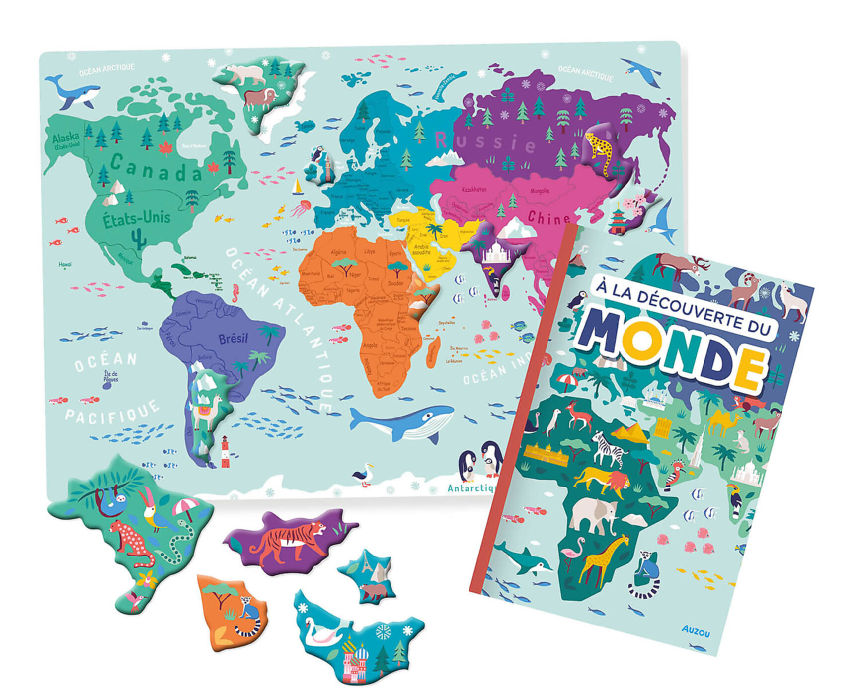 Mon Atlas Du Monde Aimanté