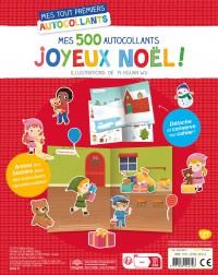 Mes Tout Premiers Autocollants - 500 Autocollants Joyeux Noël !