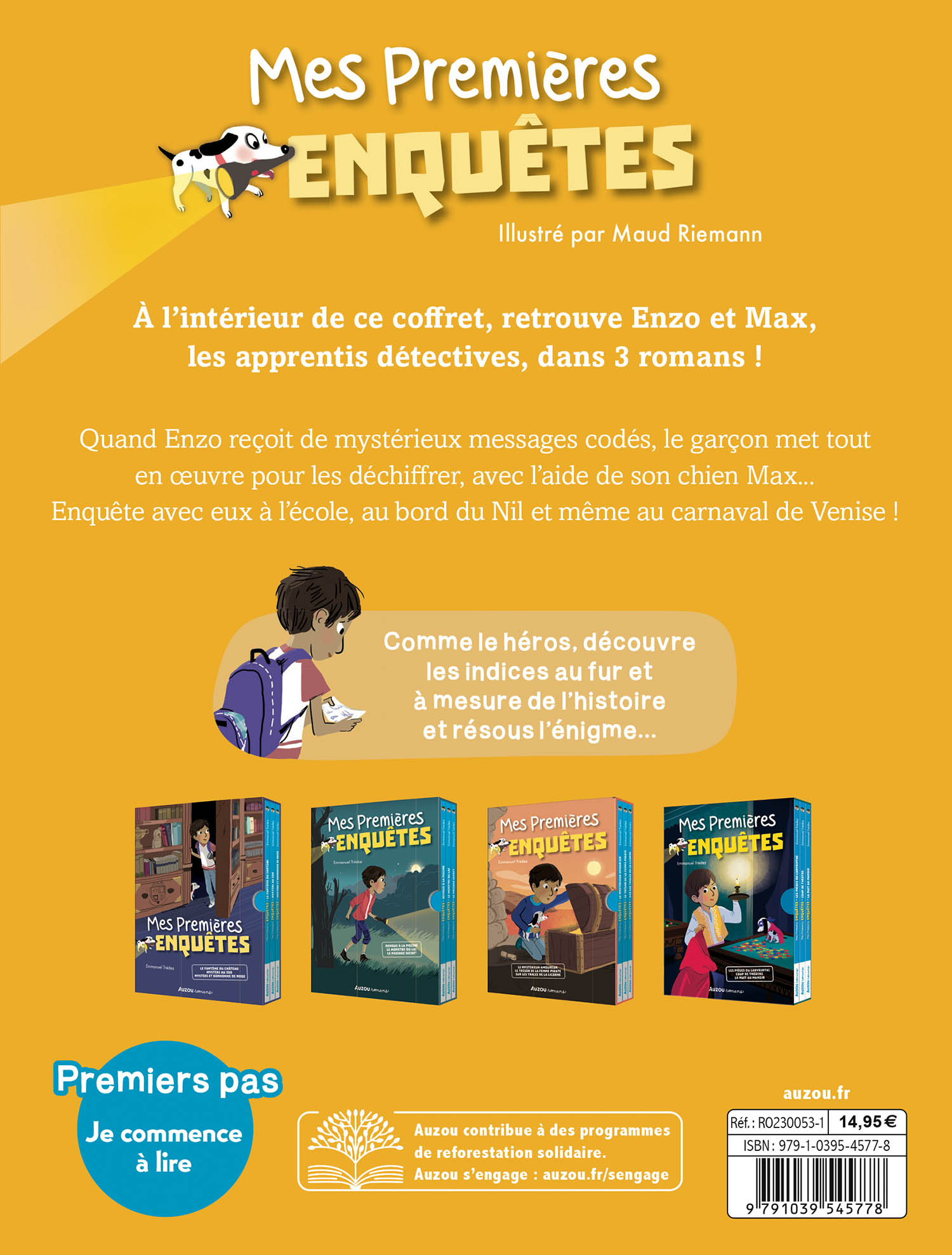 Coffret Bibliothèque 5 - Mes Premières Enquêtes- Tomes 13 À 15 Coffret Bibliothèque 5 - Mes Premières Enquêtes- Tomes 13 À 15