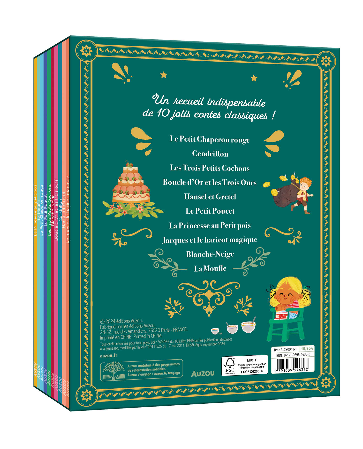 Les P'tits Classiques - Ma Jolie Bibliothèque De Contes Classiques