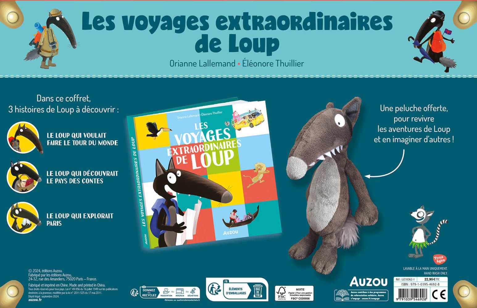 Coffret - Les Voyages Extraordinaires De Loup Coffret - Les Voyages Extraordinaires De Loup