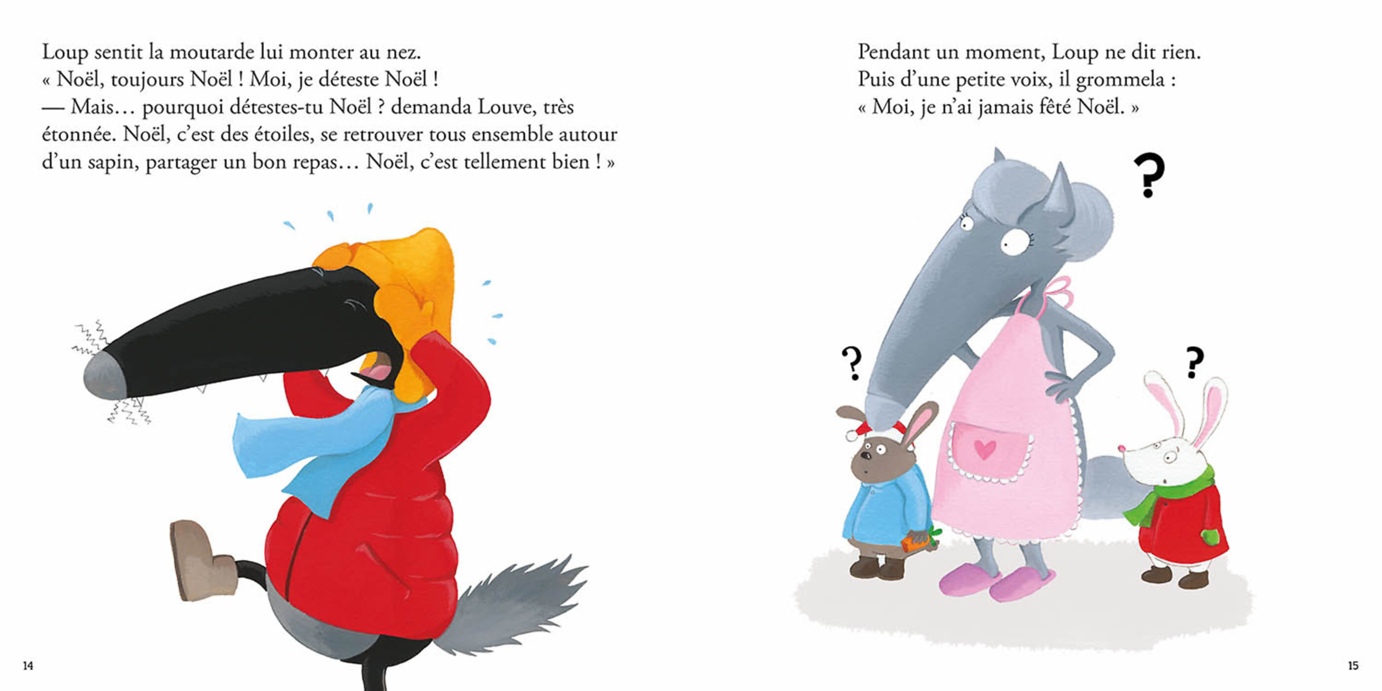 Le Loup Qui N'aimait Pas Noël