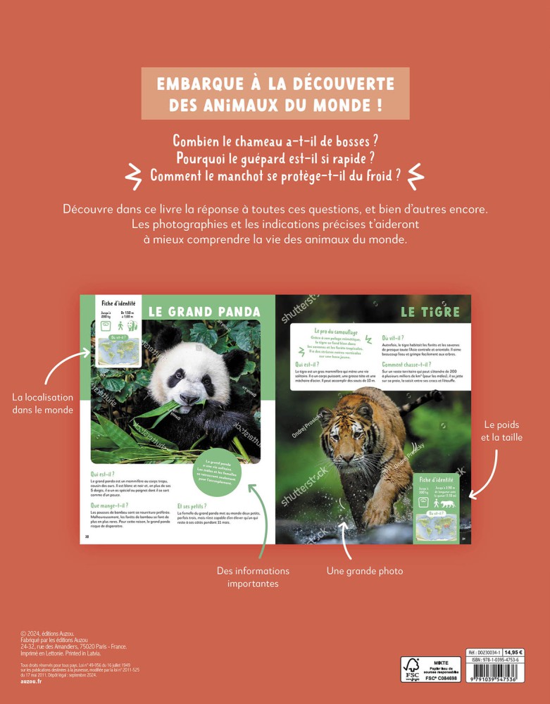 Mon Premier Doc Photo  - Mon Très Grand Animalier