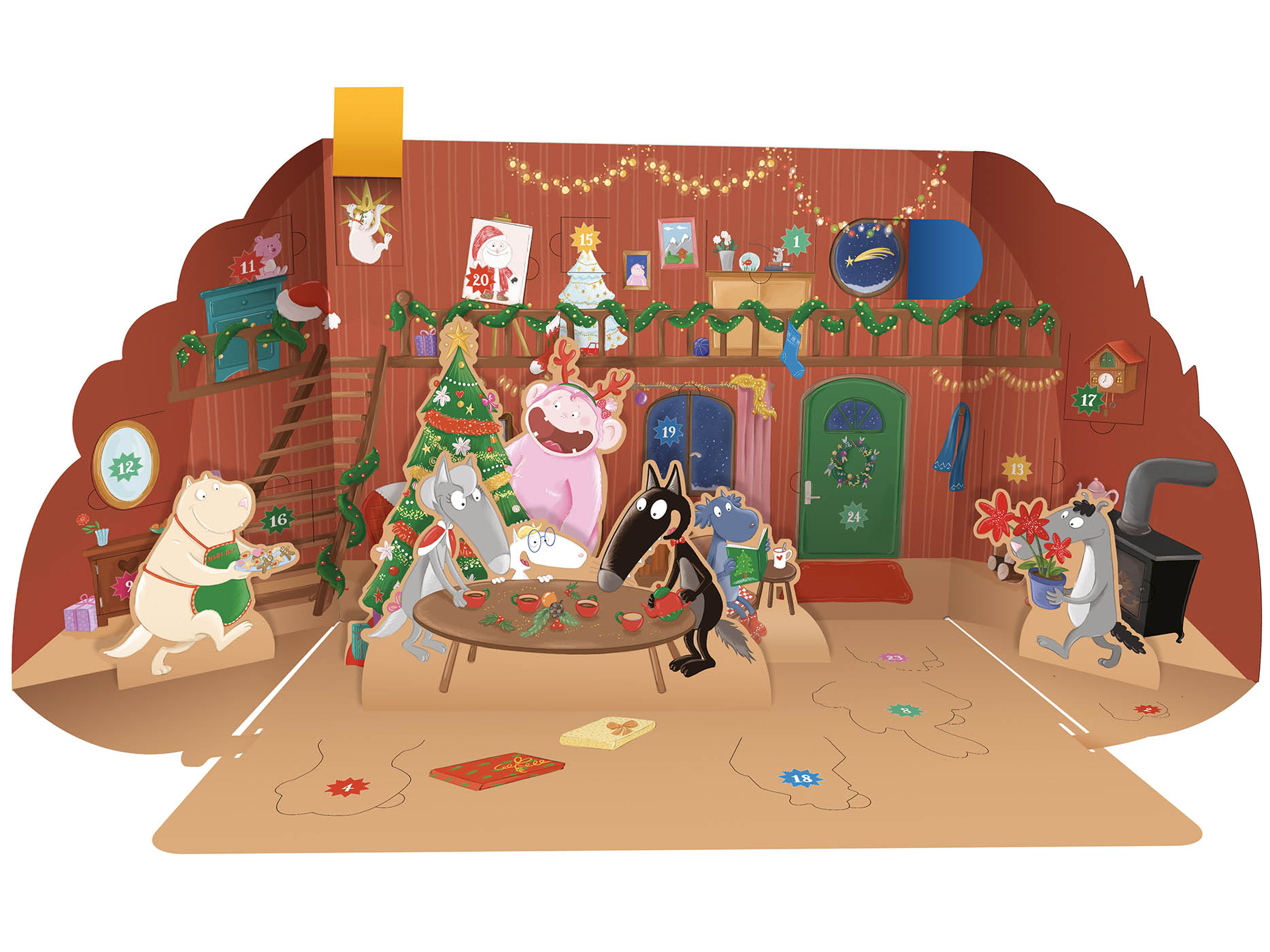 Mon Calendrier De L'avent Loup