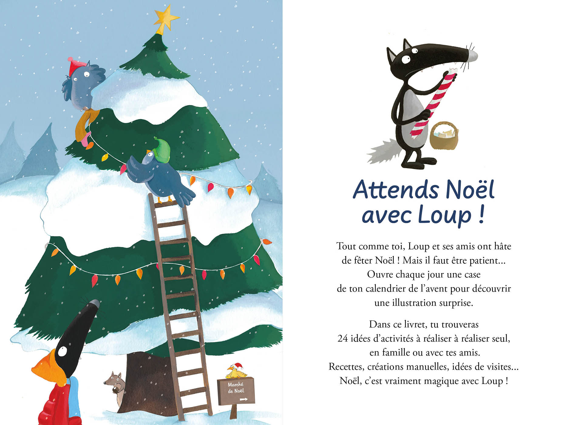 Mon Calendrier De L'avent Loup Mon Calendrier De L'avent Loup