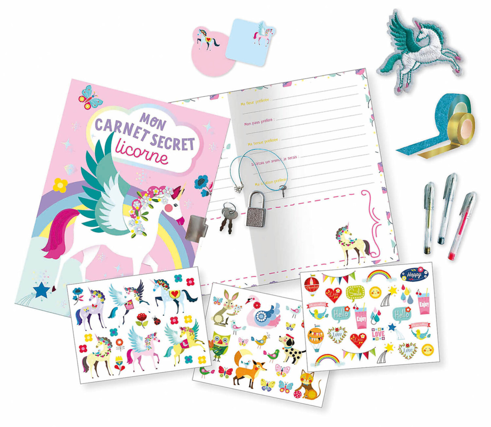 Mon Coffret Secret Licorne