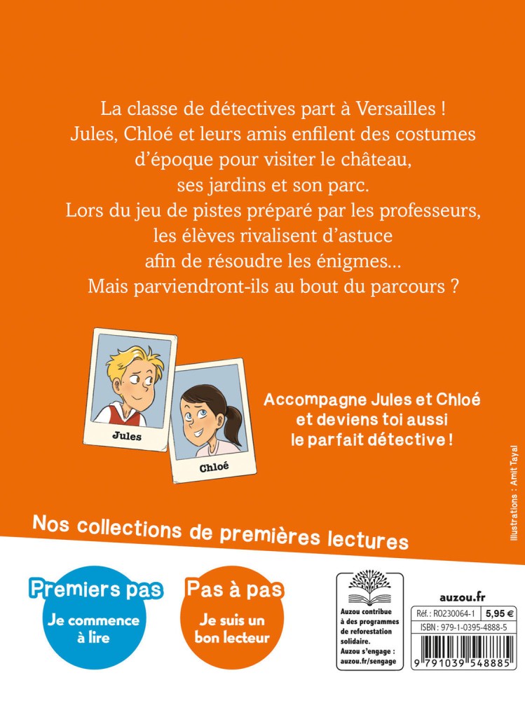 Mes Enquêtes À L'école Des Détectives - Aventure À Versailles ! Mes Enquêtes À L'école Des Détectives - Aventure À Versailles !