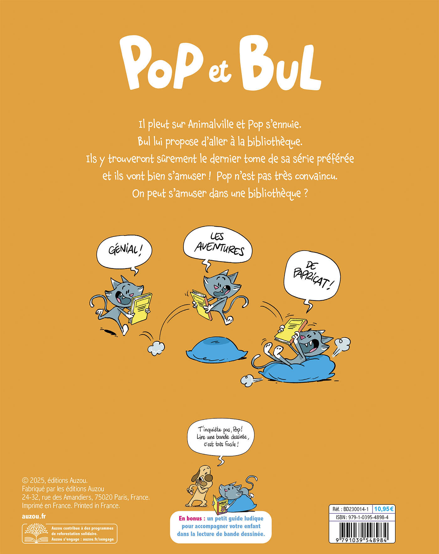Pop Et Bul - Tome 1 - À La Recherche De Papricat !