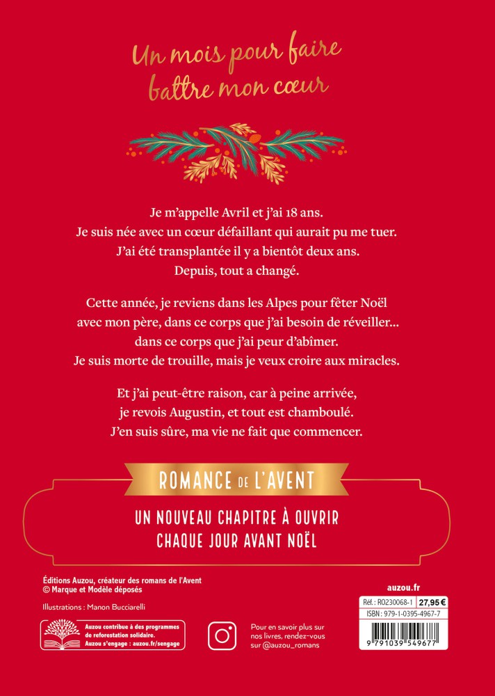 Romance De L'avent - Un Coeur Pour Noel - Édition Collector Romance De L'avent - Un Coeur Pour Noel - Édition Collector