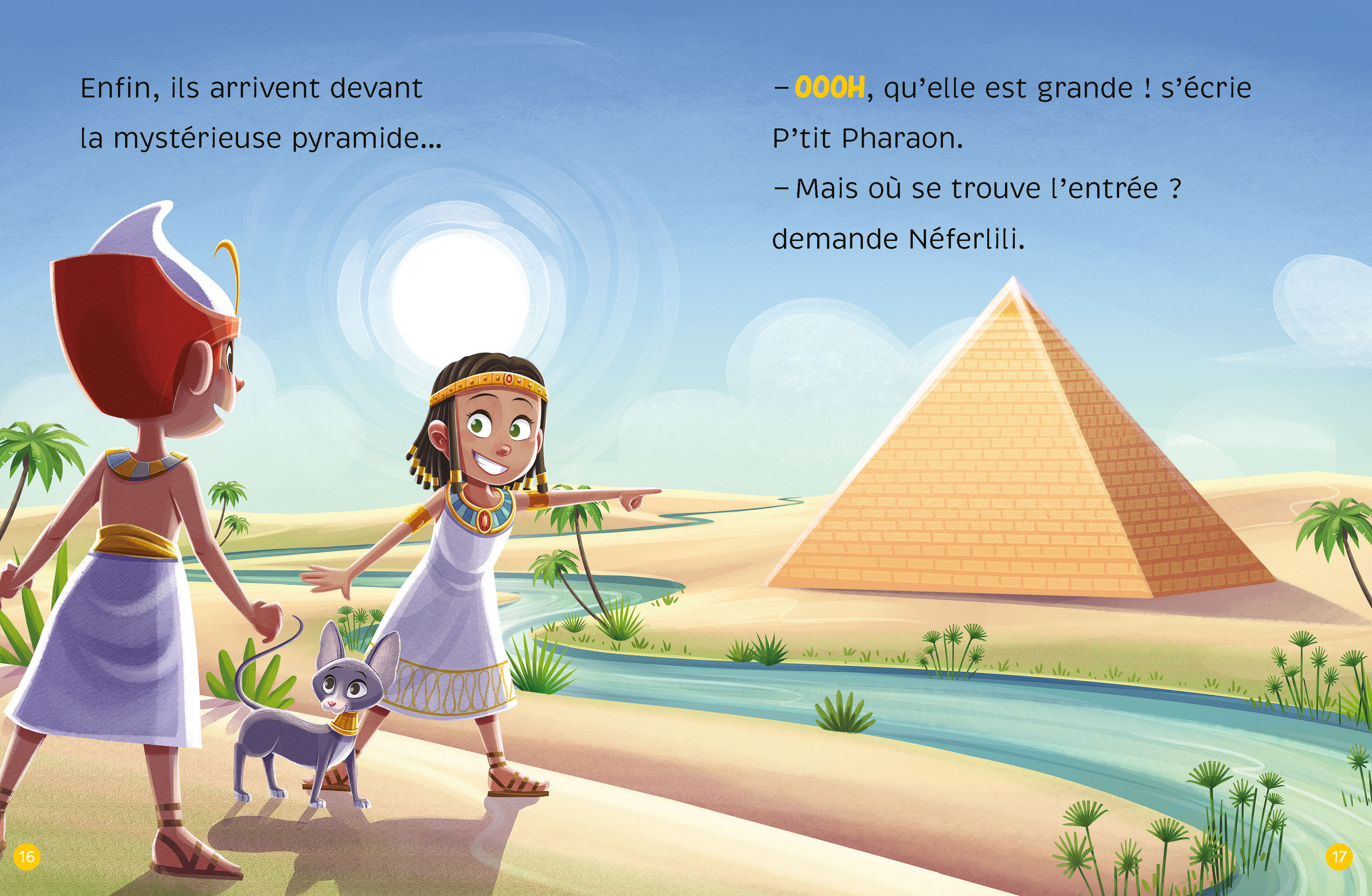 Les Enquêtes De P’tit Pharaon  - La Pyramide Cachée