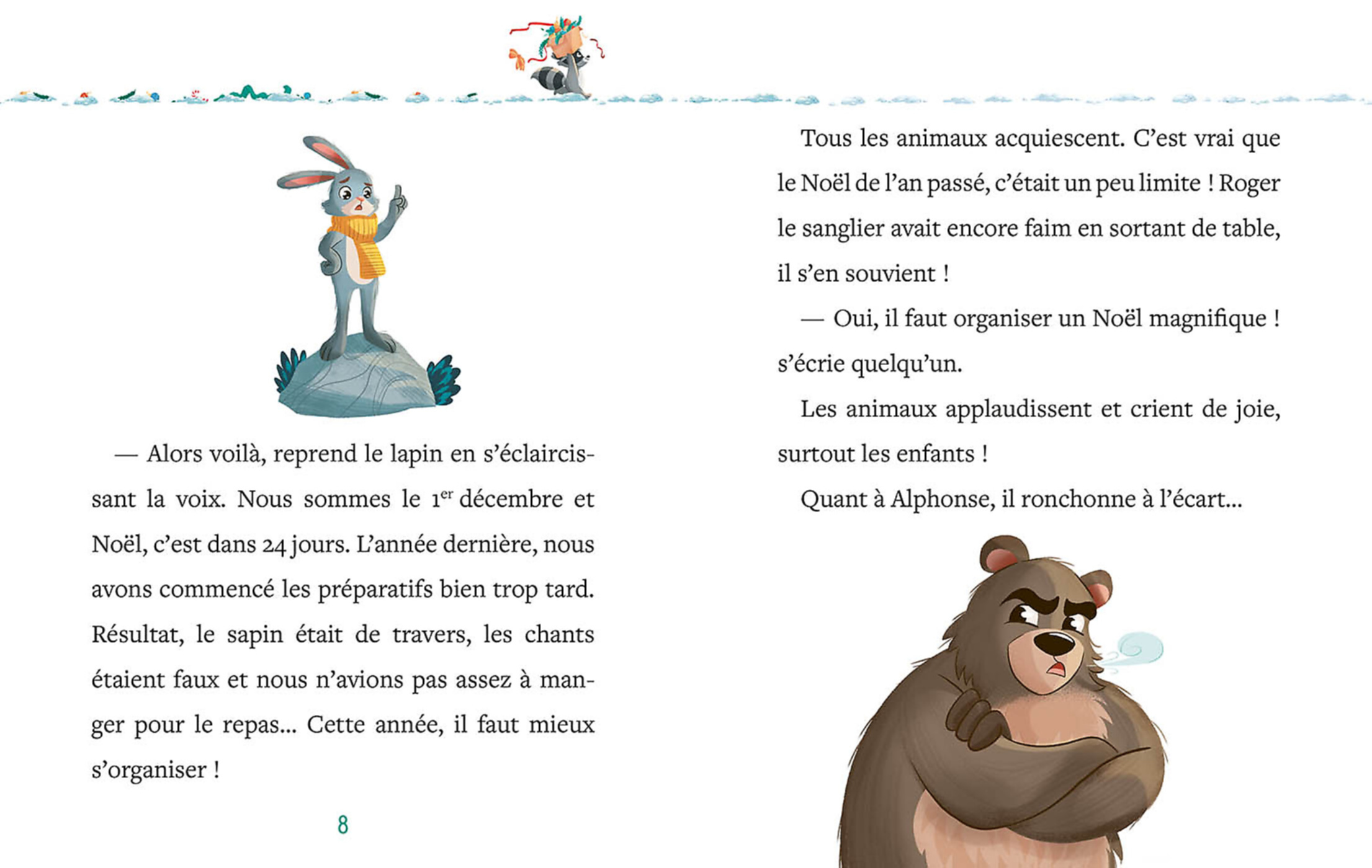 Mon Premier Roman De L'avent - Le Noël Des Animaux