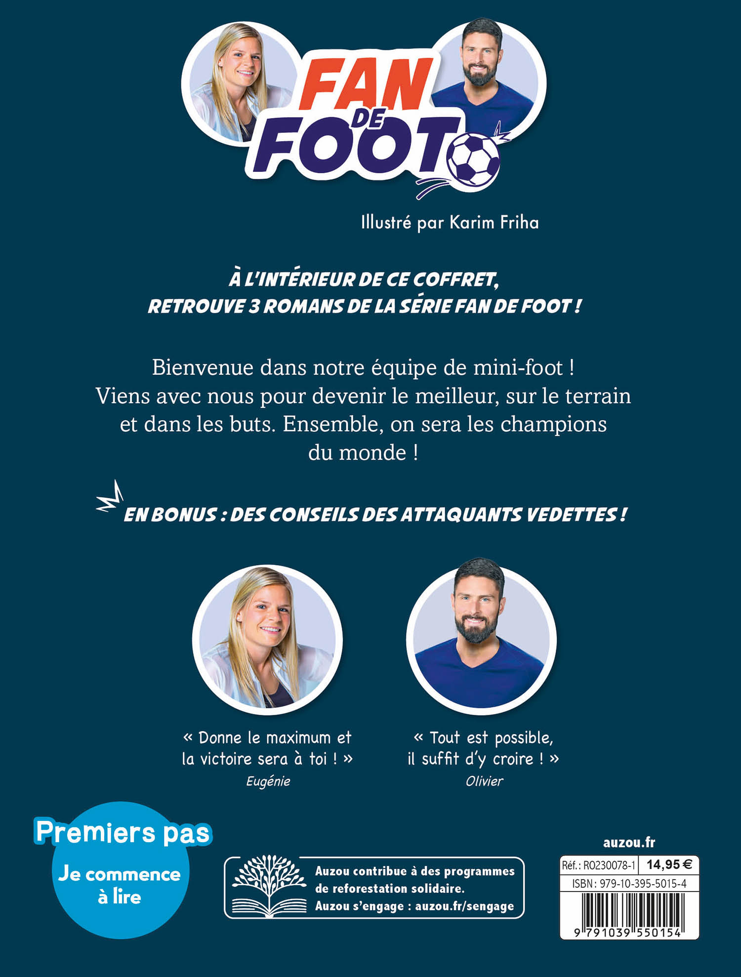 Coffret Bibliothèque 2 - Fan De Foot - Tomes 4 À 6 Coffret Bibliothèque 2 - Fan De Foot - Tomes 4 À 6