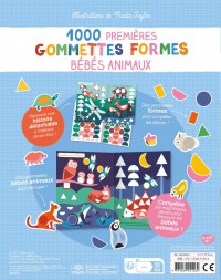Mes Tout Premiers Autocollants - 1000 Premières Gommettes Formes Bébés Animaux Mes Tout Premiers Autocollants - 1000 Premières Gommettes Formes Bébés Animaux