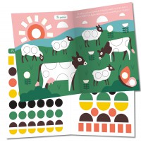 Mes Tout Premiers Autocollants - 500 Premières Gommettes Formes - Ferme