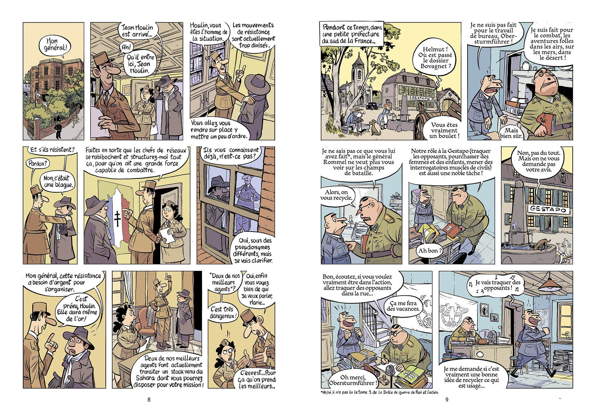 La Drôle De Guerre De Papi Et Lucien - Tome 4 - Opération : Résistance !