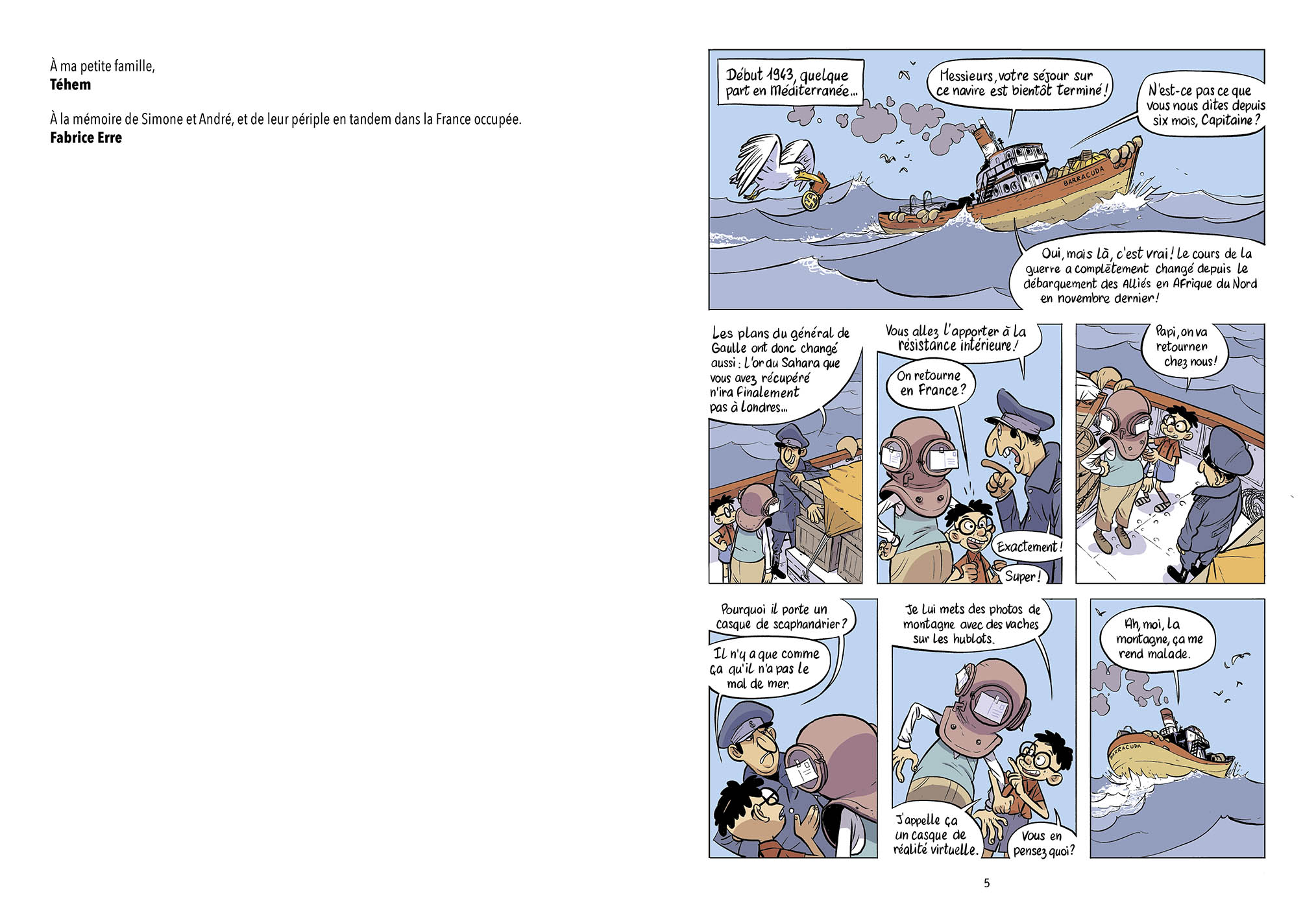 La Drôle De Guerre De Papi Et Lucien - Tome 4 - Opération : Résistance !