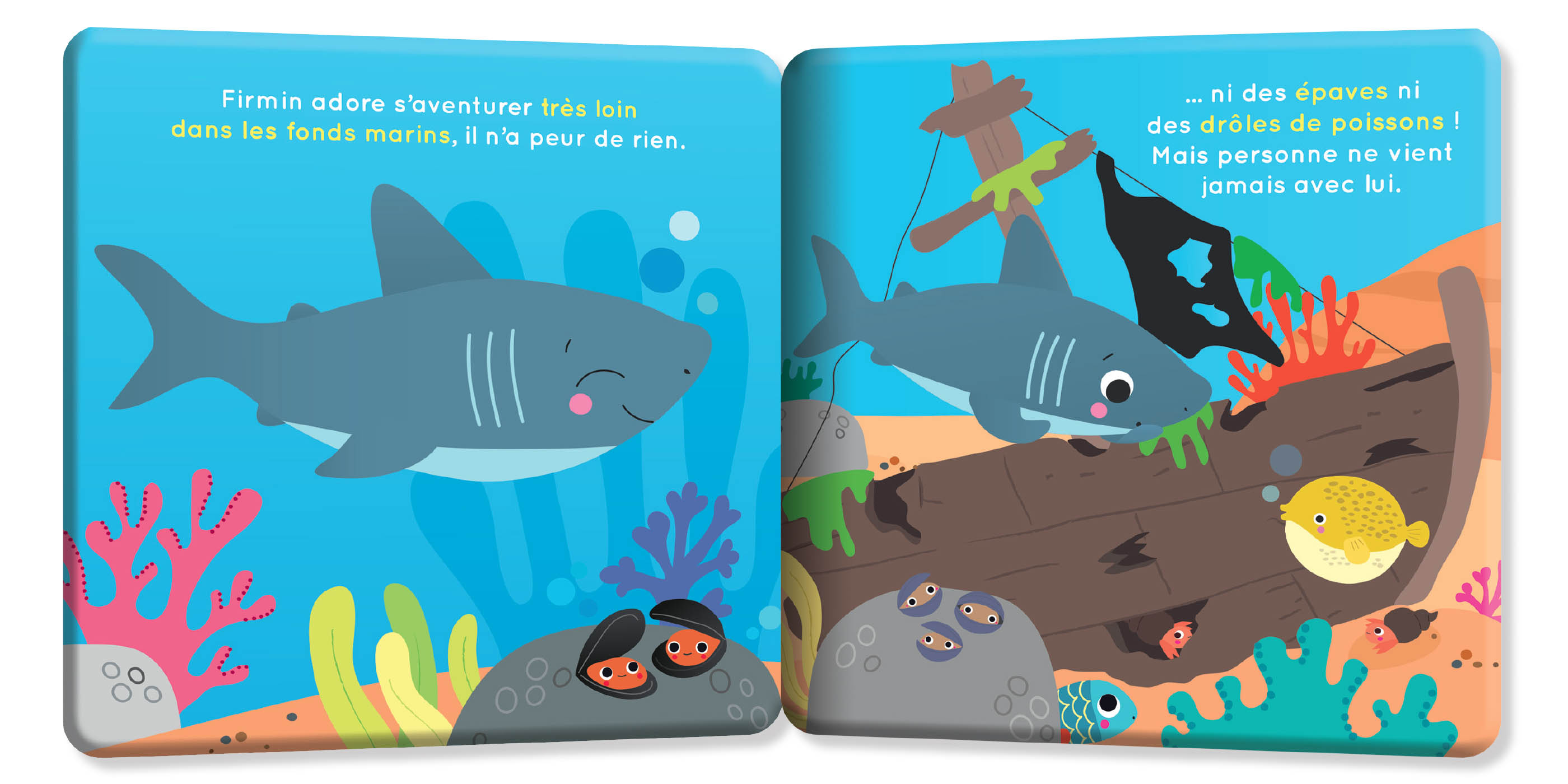 Mon Premier Livre De Bain - Firmin Le Requin