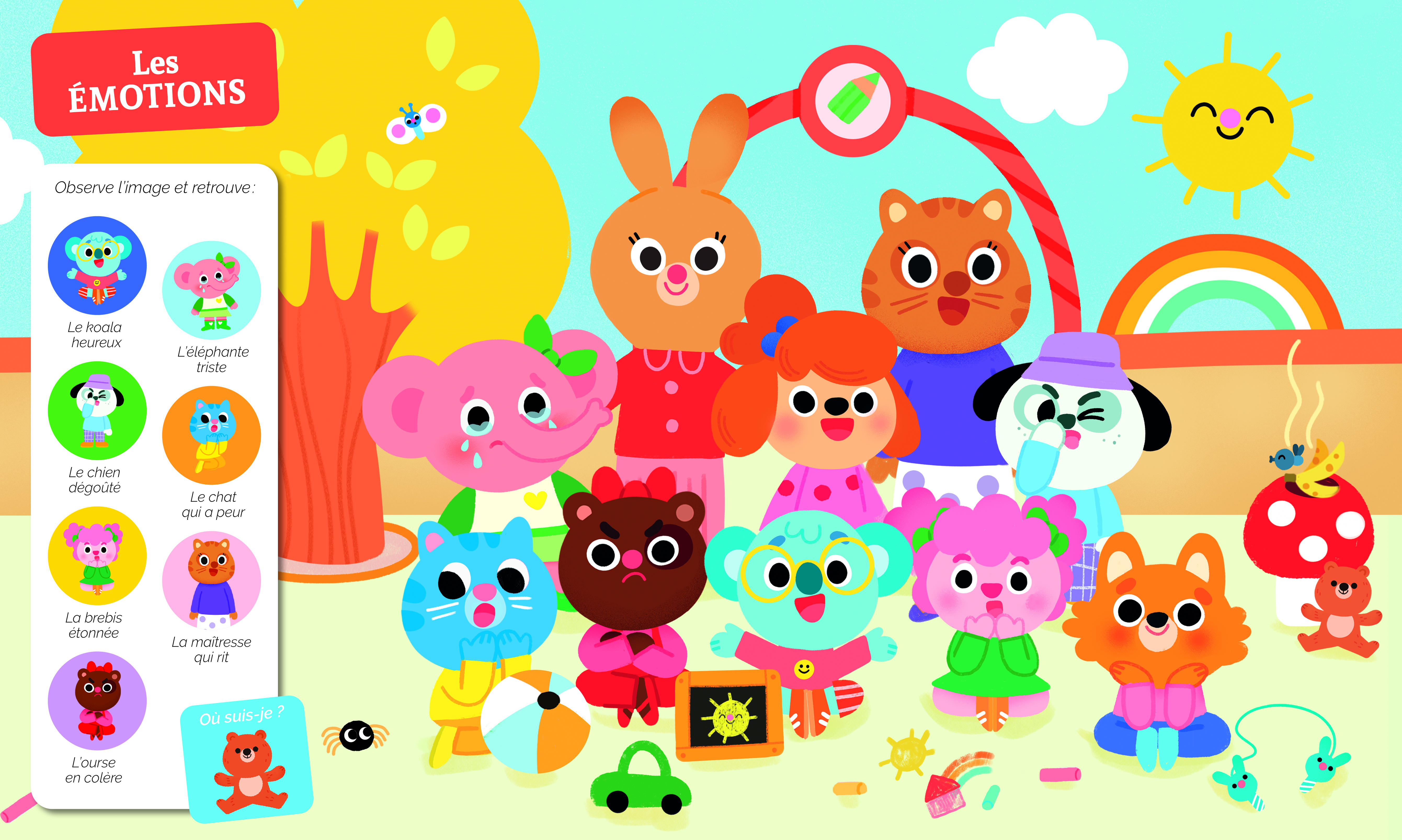 Cherche Et Trouve Des Tout-Petits - Les Émotions