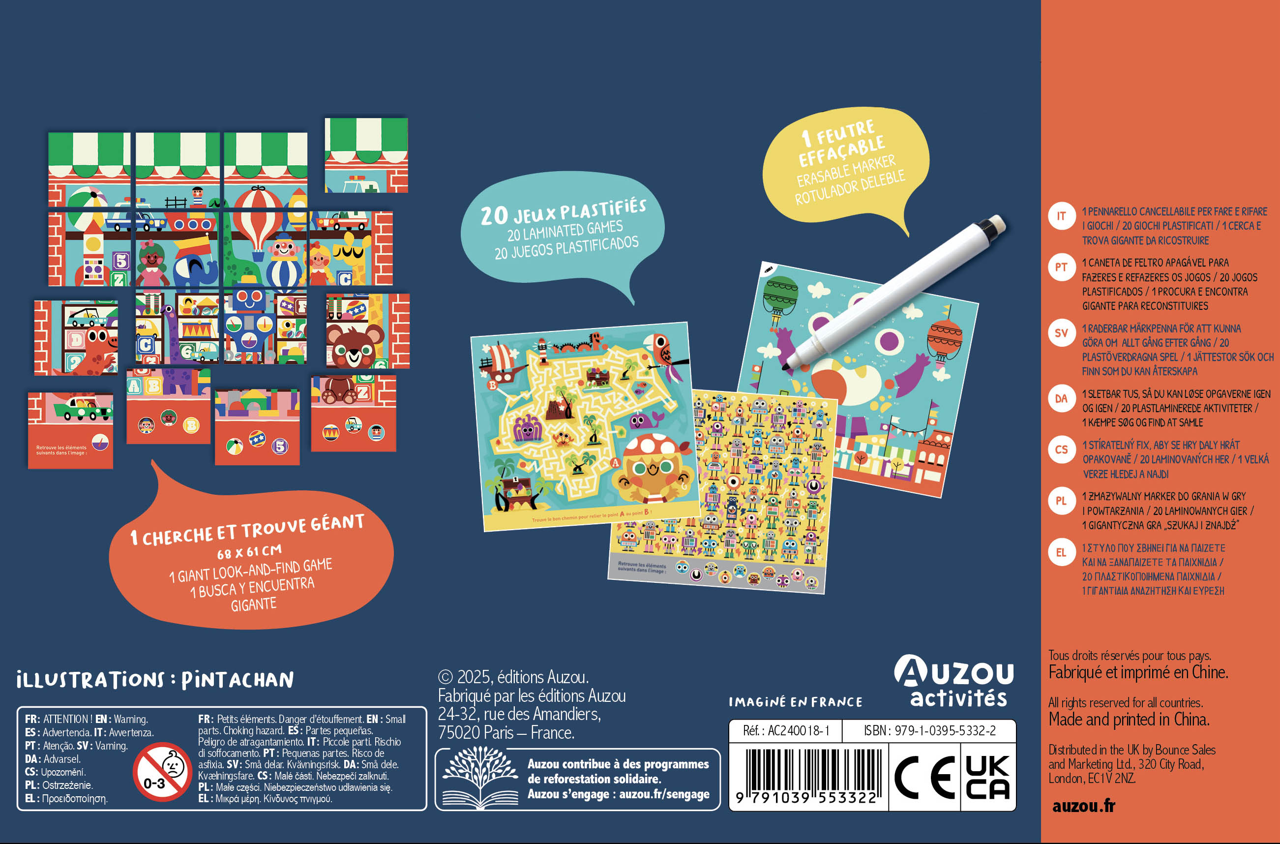 Ma Pochette De Jeux - 20 P'tits Jeux Pour Les Petits Aventuriers Ma Pochette De Jeux - 20 P'tits Jeux Pour Les Petits Aventuriers