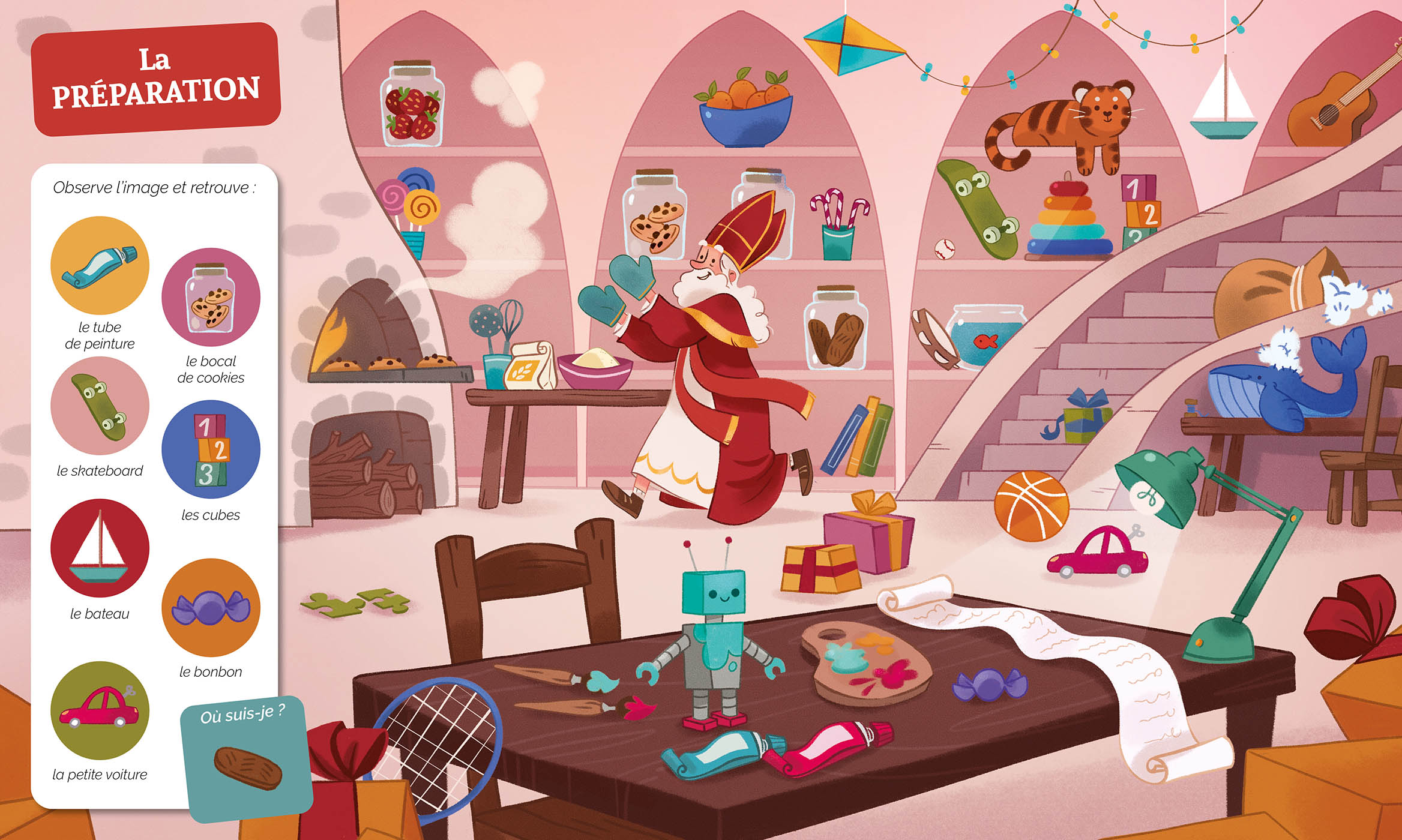 Cherche Et Trouve Des Tout-Petits - Saint Nicolas