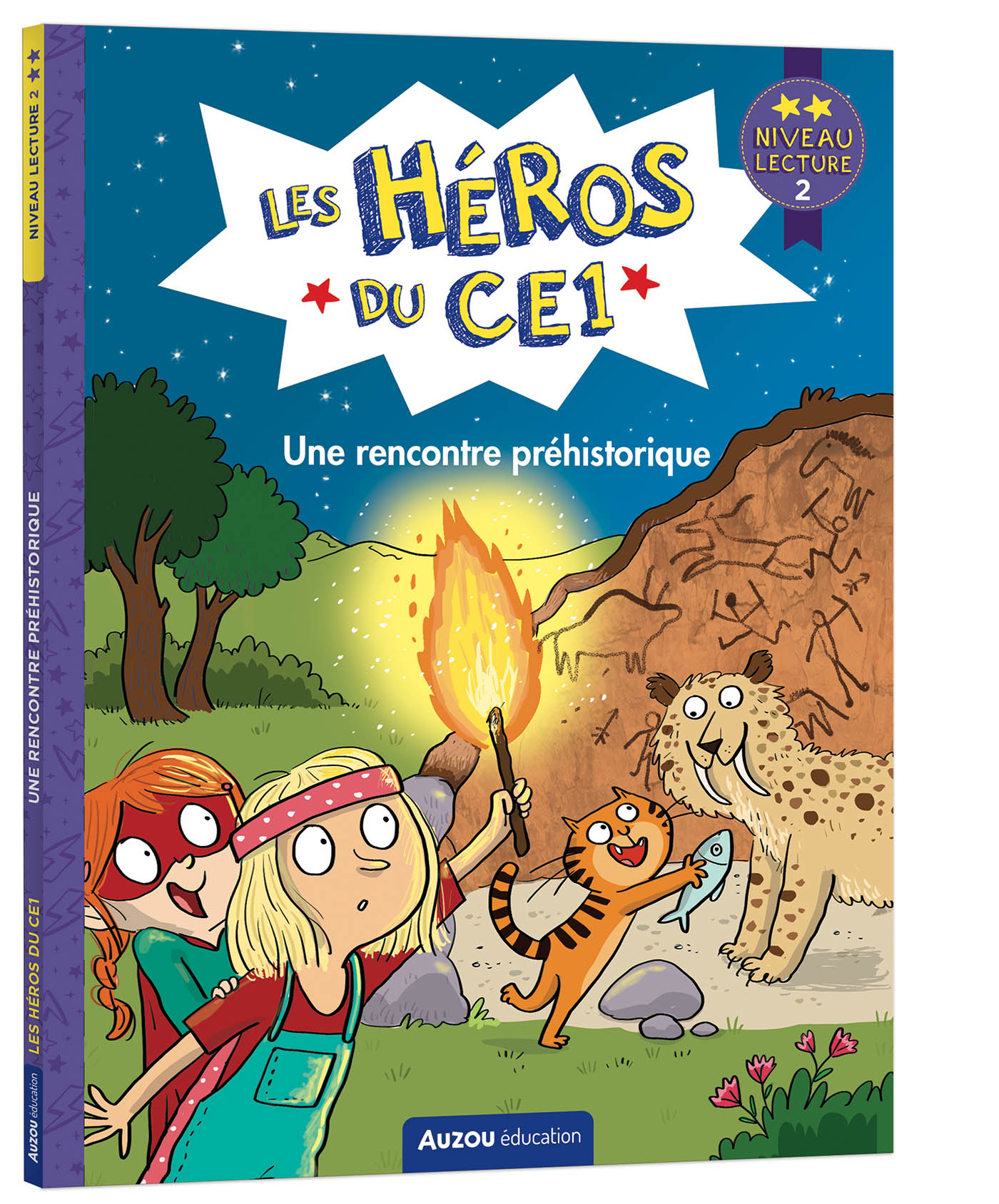 Les Héros Du Ce1 - Niveau 2 - Une Rencontre Préhistorique Les Héros Du Ce1 - Niveau 2 - Une Rencontre Préhistorique