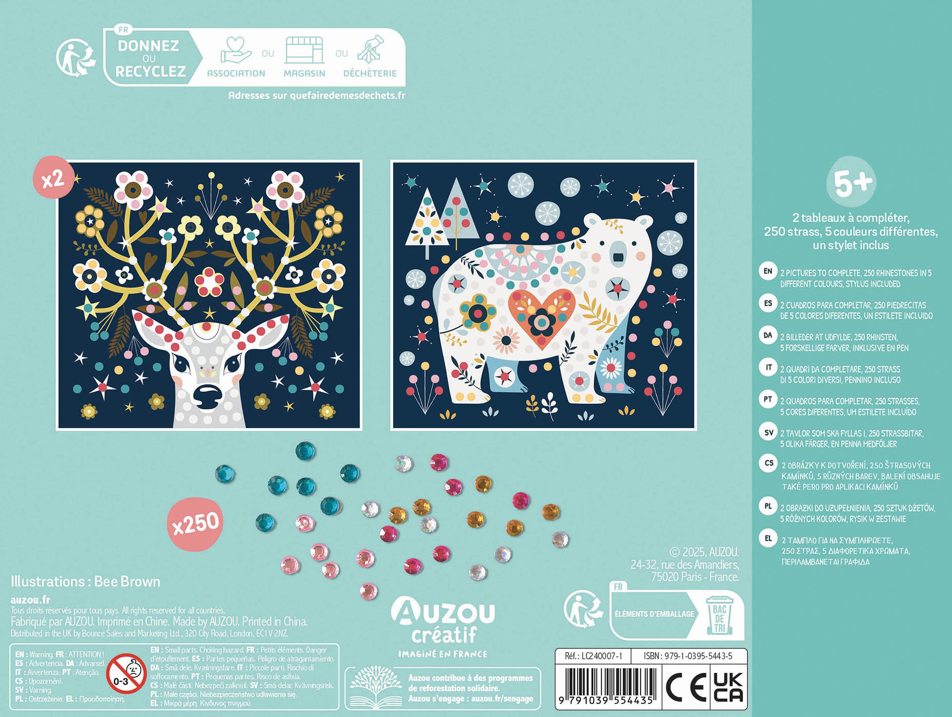 Ma Pochette D'artiste - Mes Tableaux Scintillants À Strass